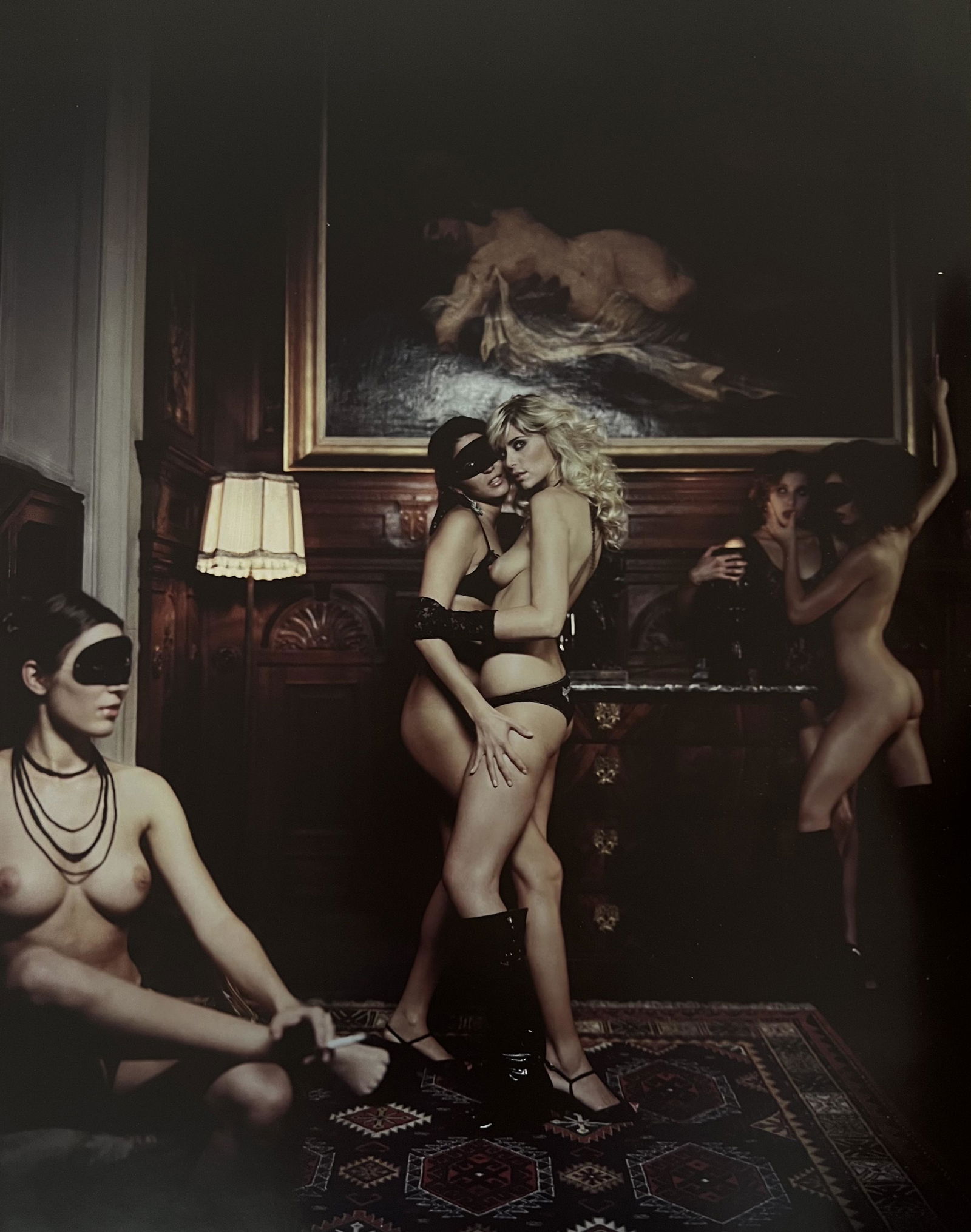 MARC LAGRANGE - Eyes Wide Shut, 2007: Photographer: Marc Lagrange was a Belgian photographer known for his nude portraits of the female figure. Lagrange created dream-like and fantastical narrative pictures populated by beautiful nudes th
