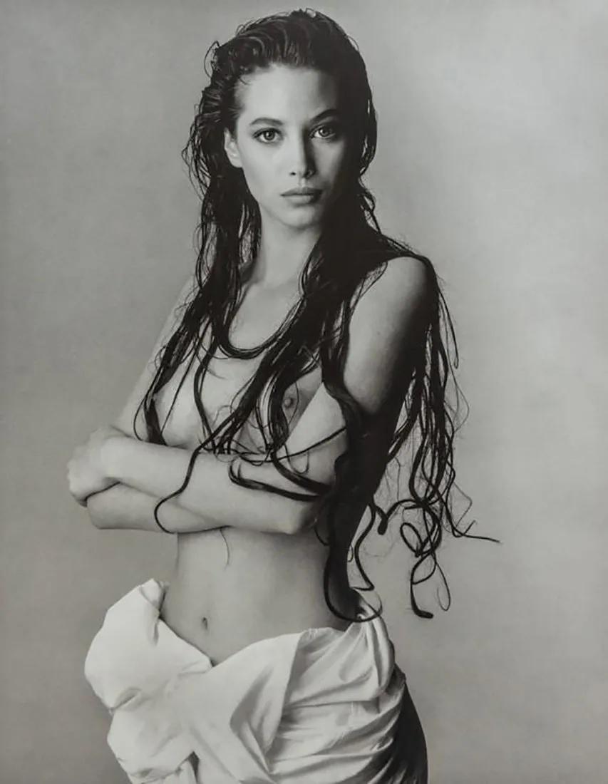 Patrick Demarchelier, Christy Turlington, New York 1986: Photographer: PATRICK DEMARCHELIER: internationally renowned fashion and portrait photographer known for his ability to represent the true personalities of his subjects. He discovered his passion at 1