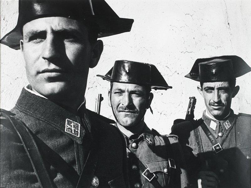W. Eugene Smith, Guardia Civil Officers, Spain, 1951: Photographer: Vivian Dorothy Maier, (1918-1978) William Eugene Smith was an American photojournalist. He has been described as "perhaps the single most important American photographer in the deve