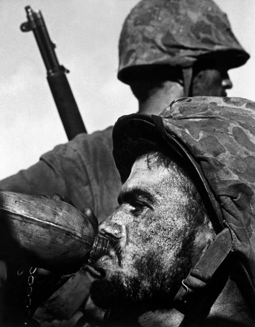 W. Eugene Smith, U.S. Marines, Battle of Saipan Island , 1944: Photographer: Vivian Dorothy Maier, (1918-1978) William Eugene Smith was an American photojournalist. He has been described as "perhaps the single most important American photographer in the deve