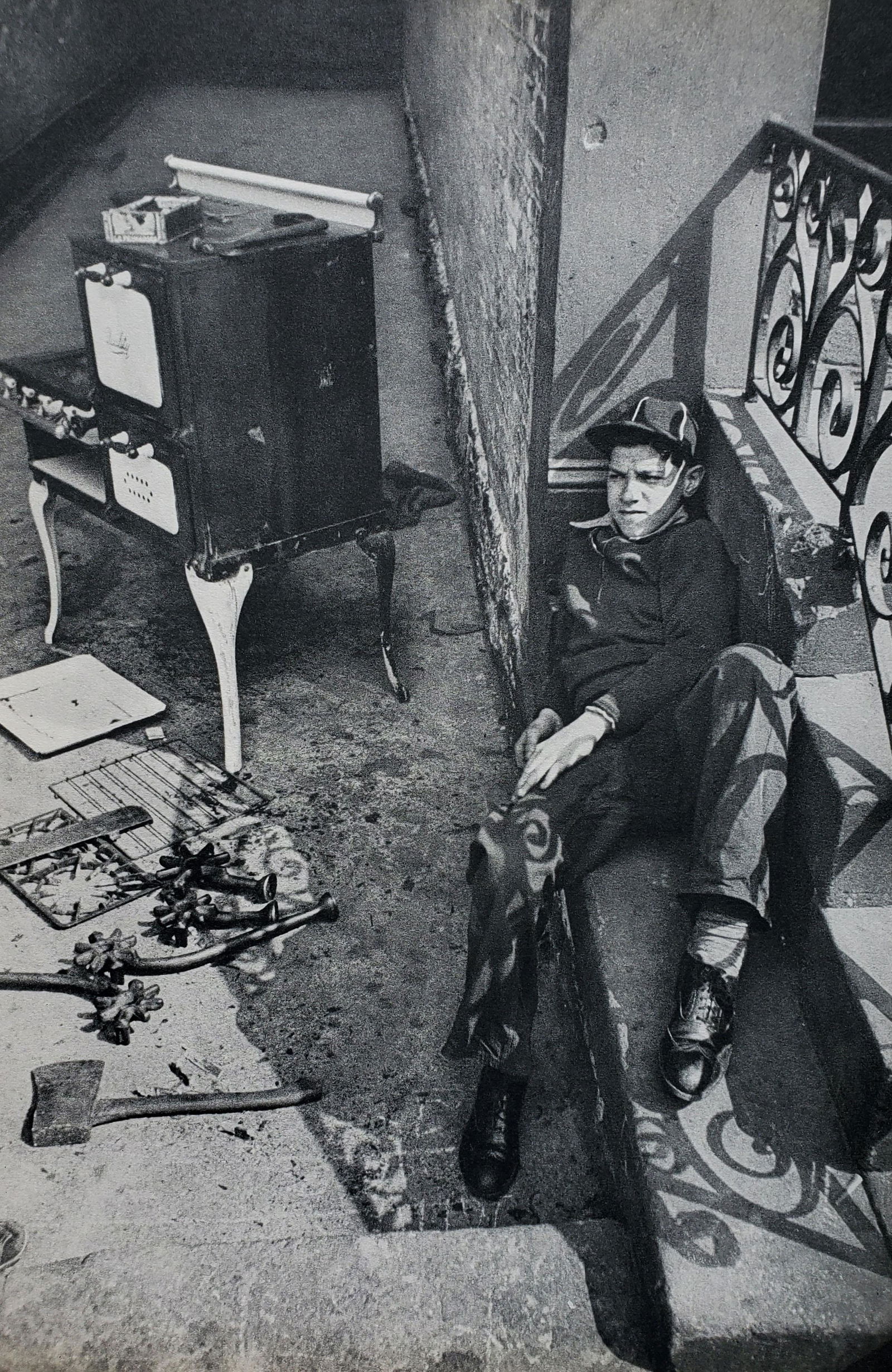 Henri Cartier Bresson, New York City Boy Cuban Urban, 1935 (1 of 1)