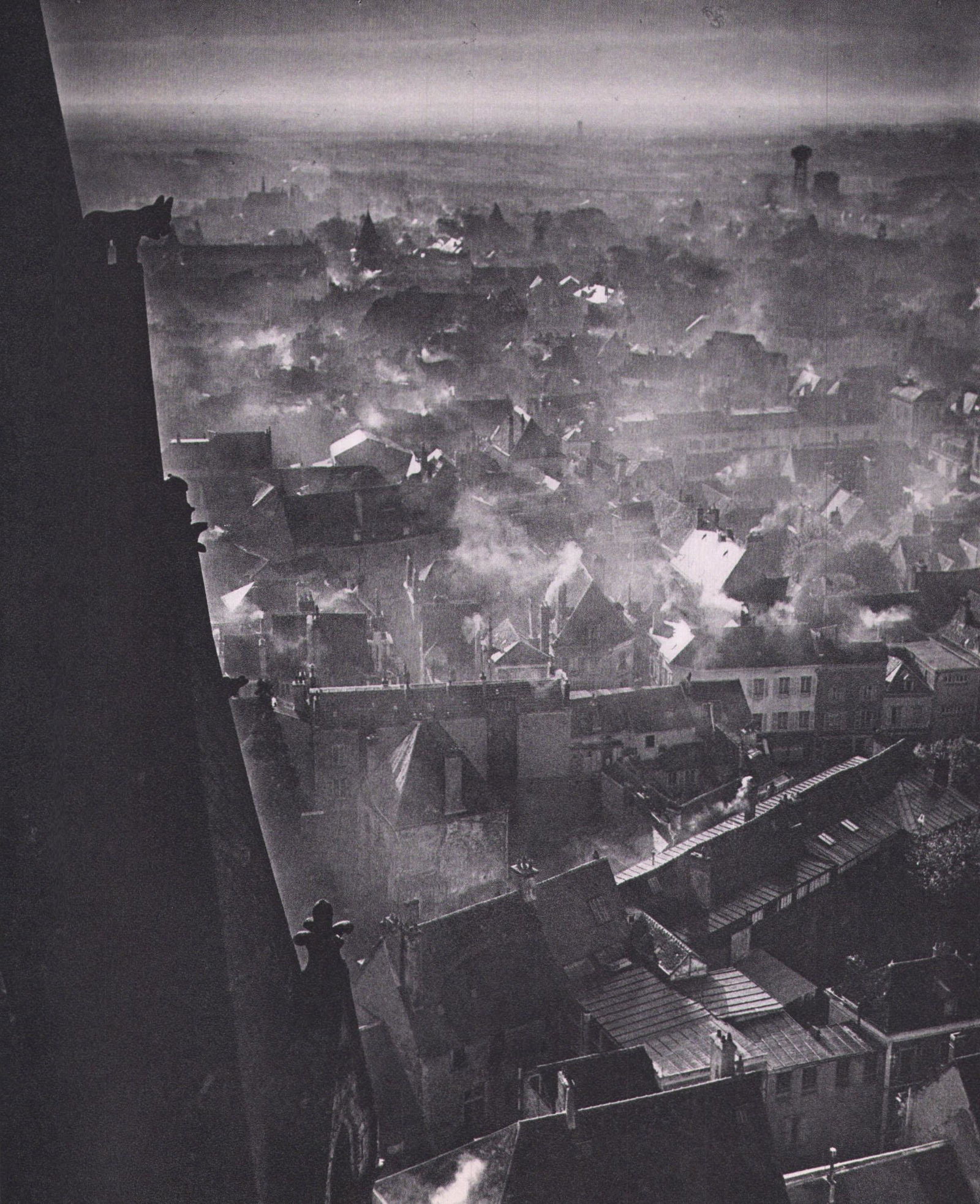 Brassai, Charles in Winter, 1946,: Photographer: Brassai (pseudonym of Gyula Halász, 1899 – 1984) - historically important Hungarian photographer, sculptor and filmmaker who rose to fame in France. Title: Charles in Winter