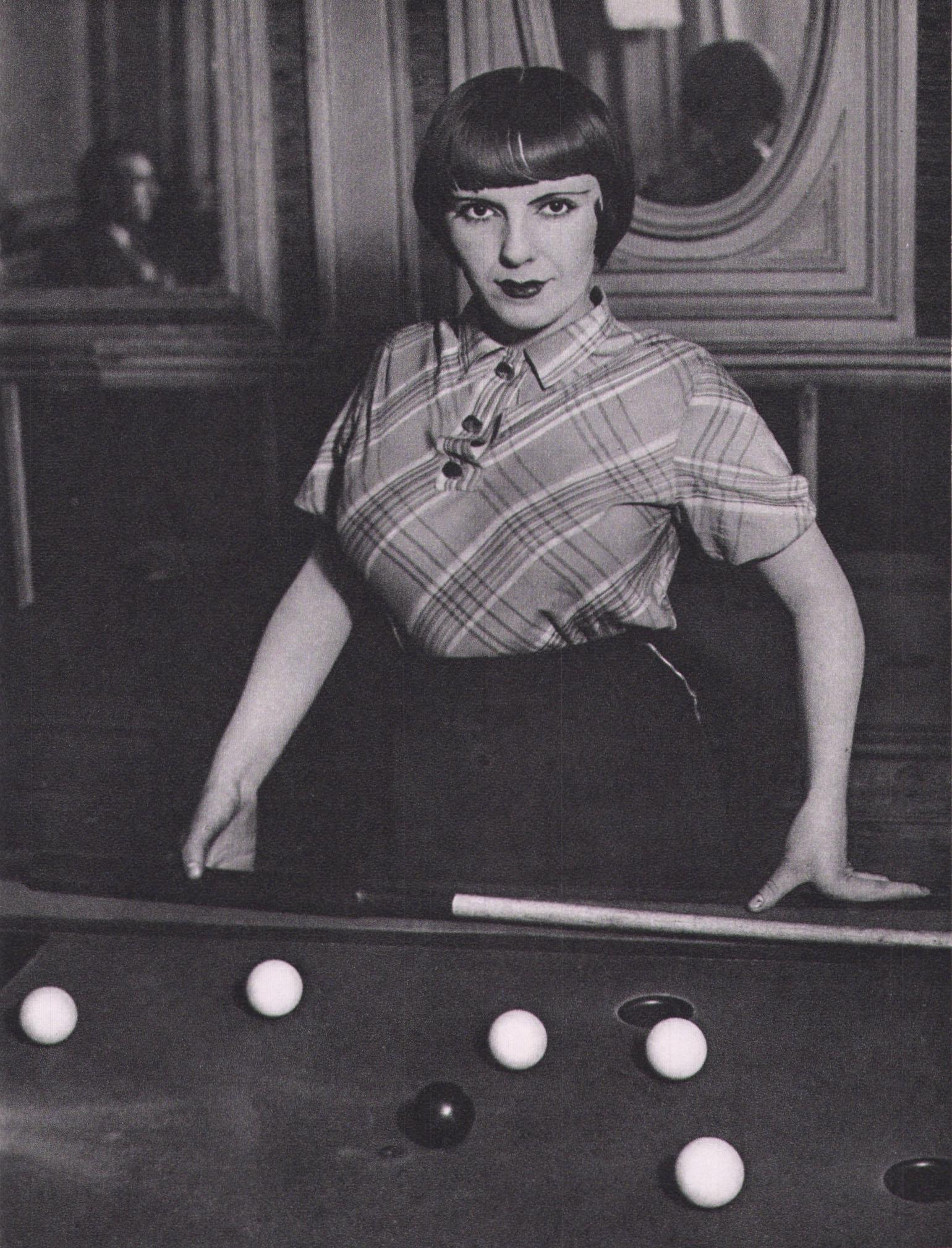 Brassai, Girl, Playing Snooker, Montmartre, 1933, (1 of 1)