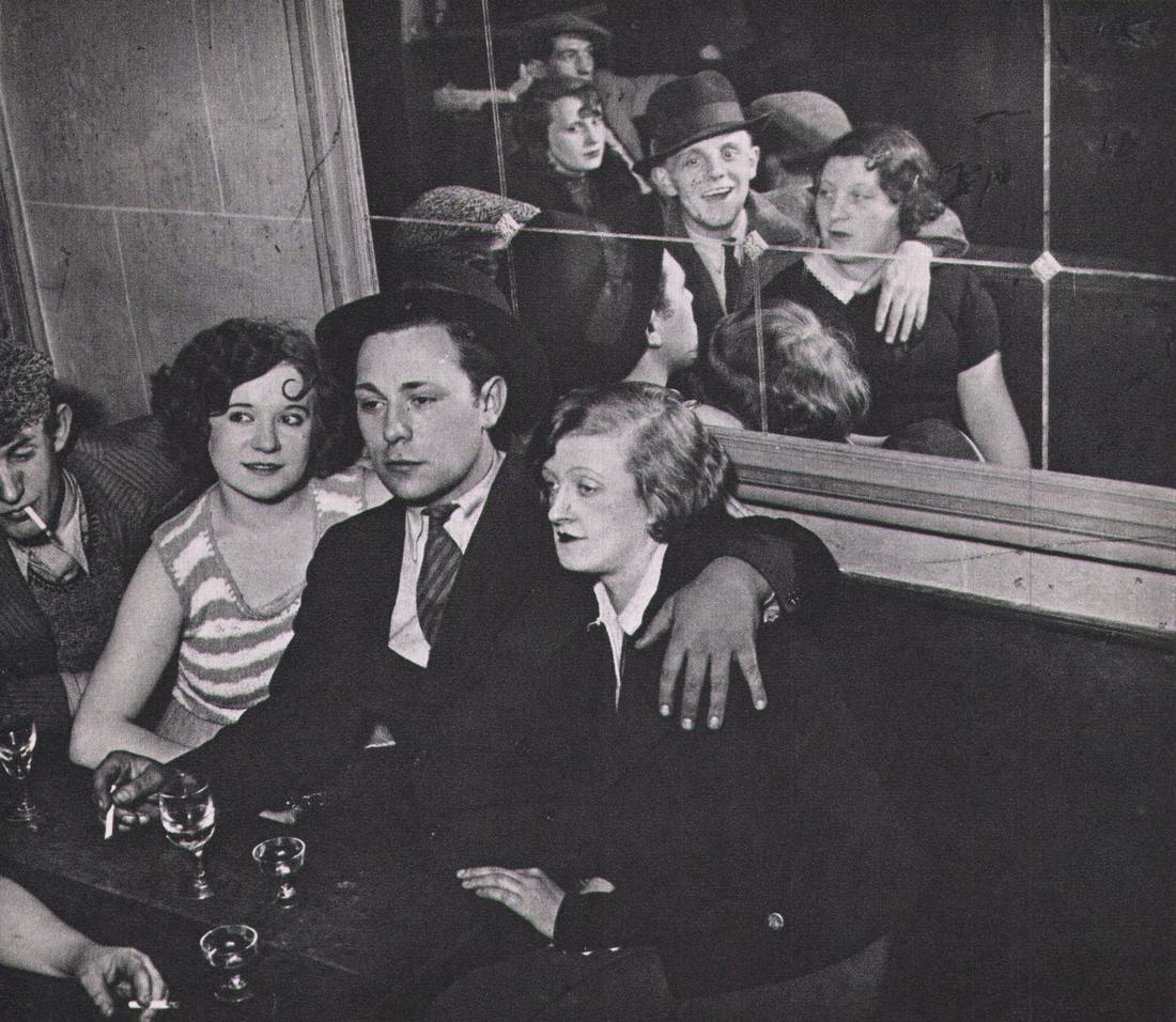 Brassai, Group in a Dance Hall, 1932,: Photographer: Brassai (pseudonym of Gyula Halász, 1899 – 1984) - historically important Hungarian photographer, sculptor and filmmaker who rose to fame in France. Title: Group in a Dance