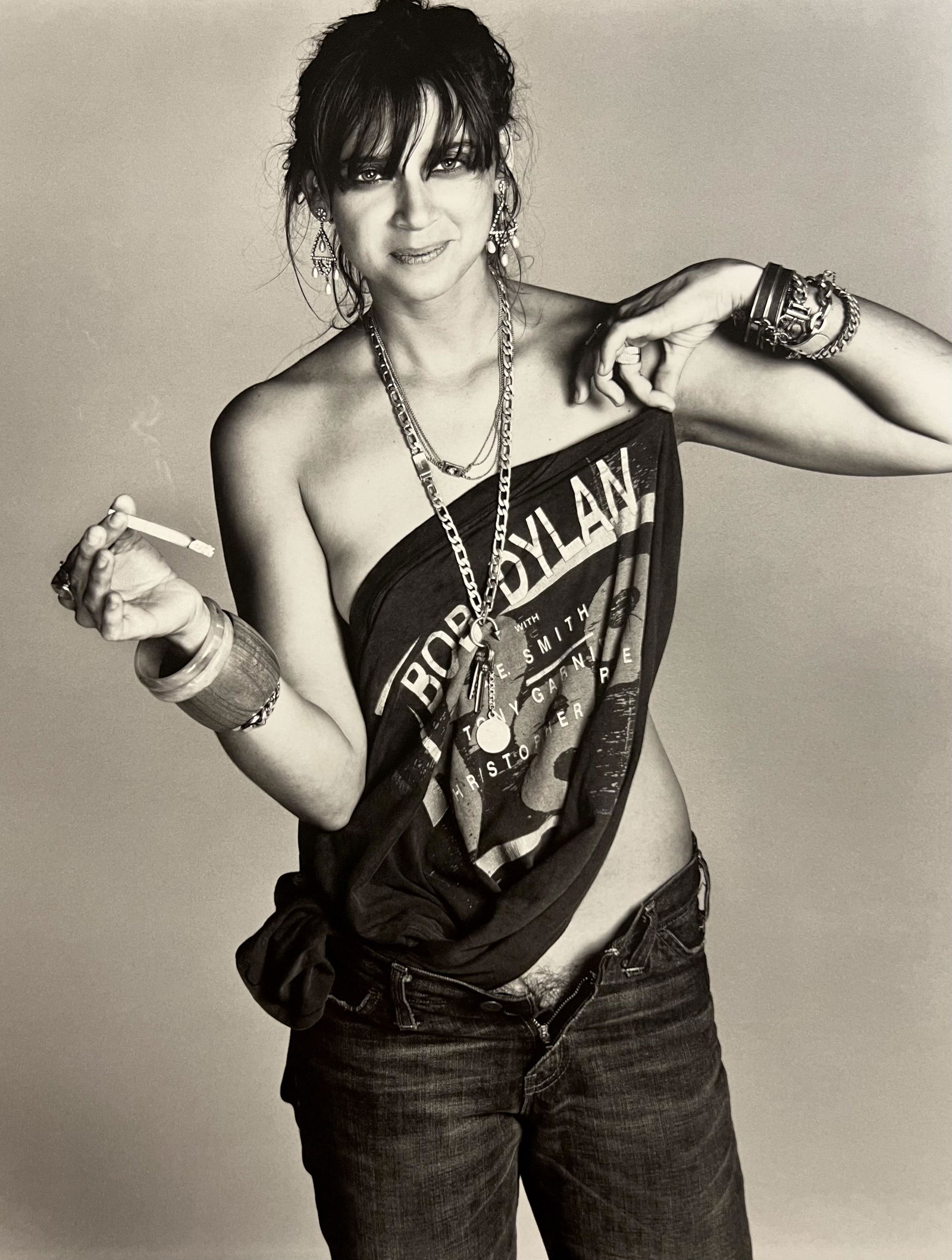 Richard Avedon, Chan Marshall, New York, 2003,: Photographer: Richard Avedon (American, 1923 - 2004) - internationally renowned portrait and fashion photographer, one of the most important and influential photographers during the last half of the t