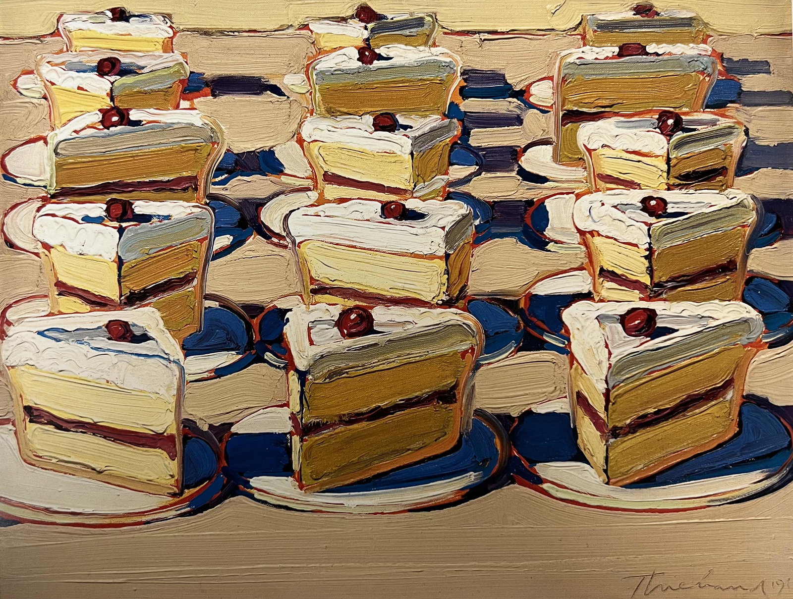 Wayne Thiebaud, Boston Cremes, 1962 (1 of 1)