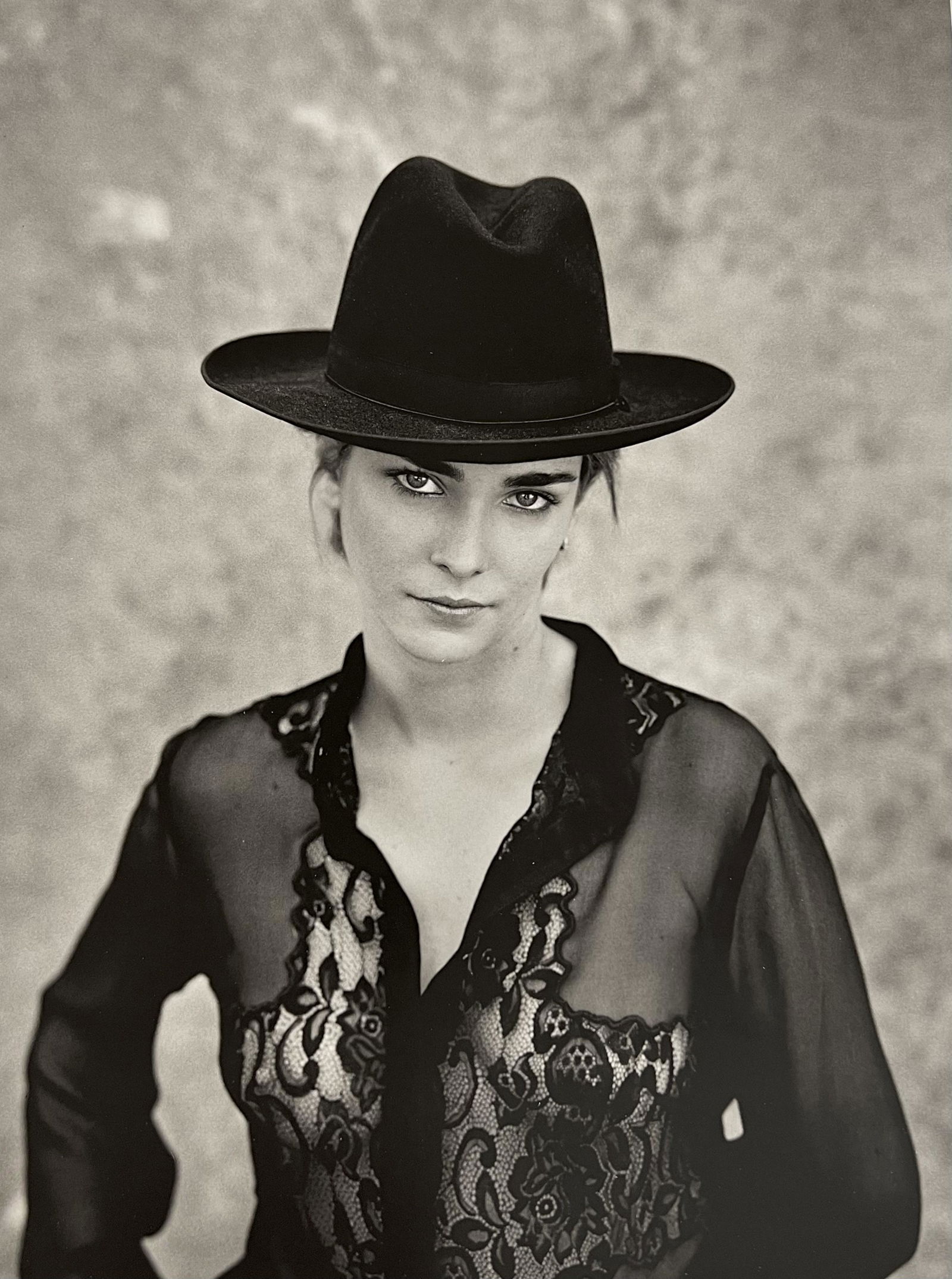 Marc Lagrange, Fedora, 2000's: Photographer: Marc Lagrange was a Belgian photographer known for his nude portraits of female figures. Lagrange created dream-like and fantastical narrative pictures populated by beautiful nudes that