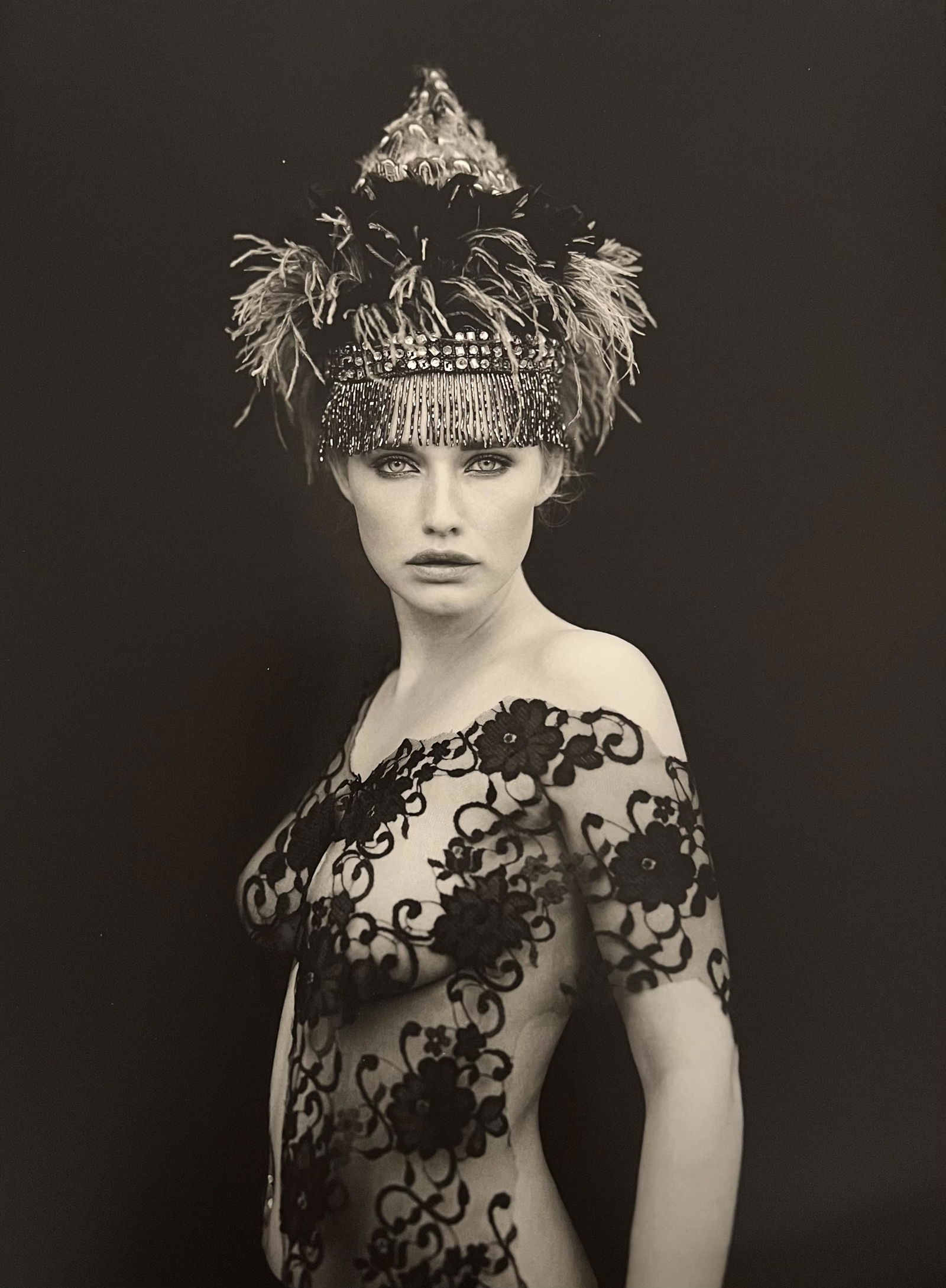 Marc Lagrange, Milani's Miter, 2000's: Photographer: Marc Lagrange was a Belgian photographer known for his nude portraits of female figures. Lagrange created dream-like and fantastical narrative pictures populated by beautiful nudes that