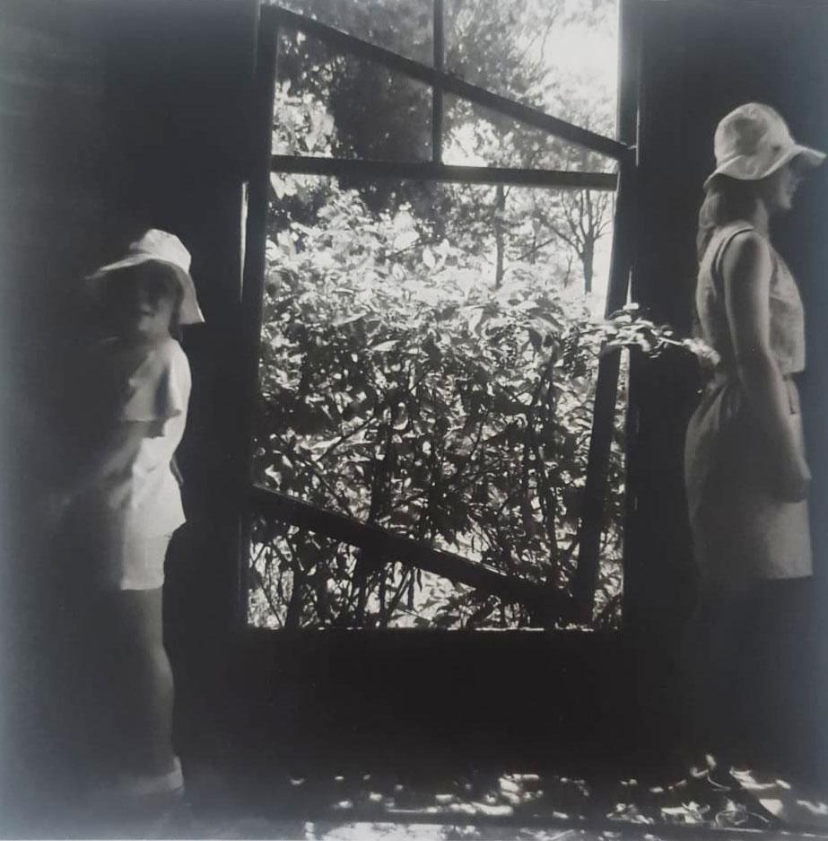 RALPH EUGENE MEATYARD - Untitled #4, 1962: Photographer: Ralph Eugene Meatyard (May 15, 1925 - May 7, 1972) was an American photographer from Normal, Illinois, U.S. Meatyard purchased his first camera in 1950 to photograph his newborn first ch