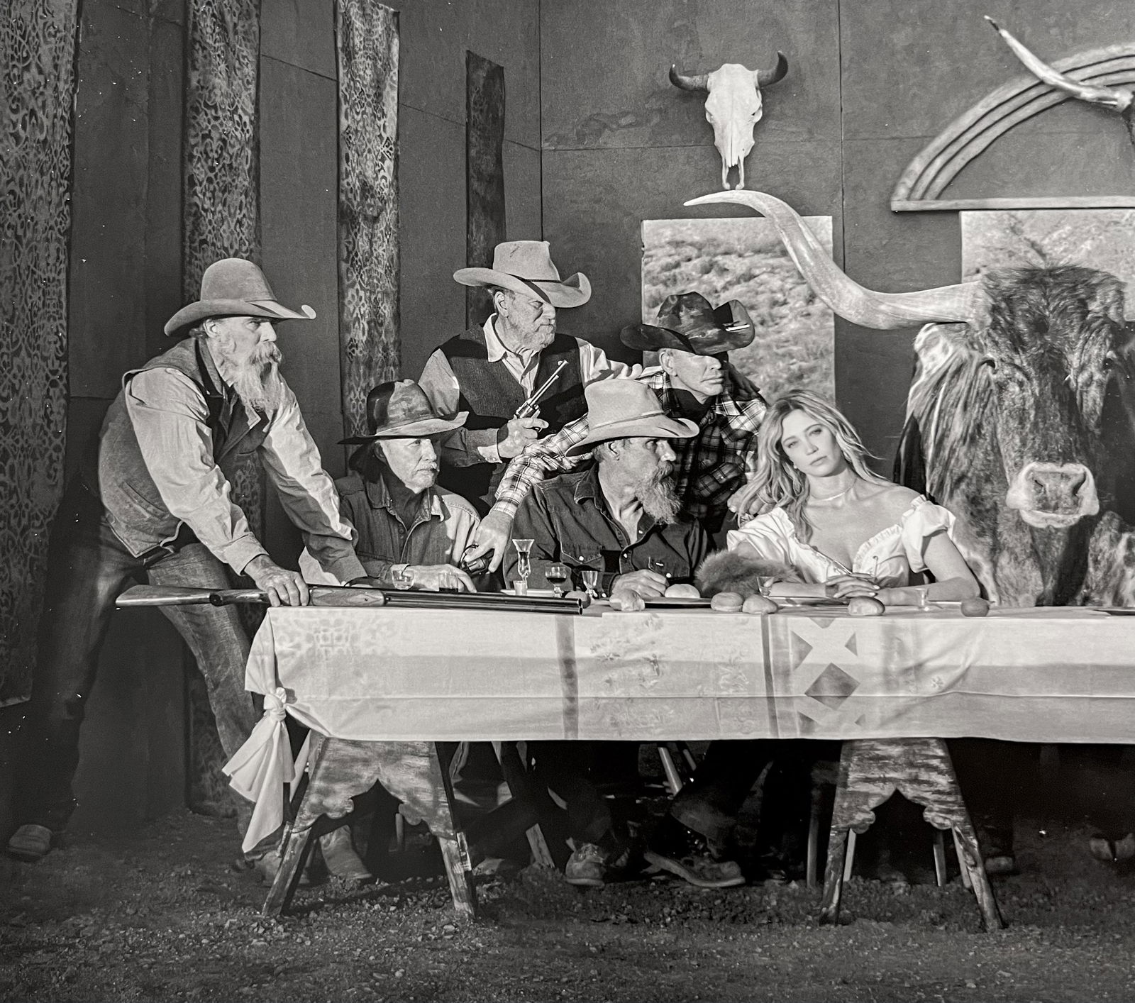 David Yarrow, The Last Supper In Texas, Texas, USA 2021 (1 of 1)