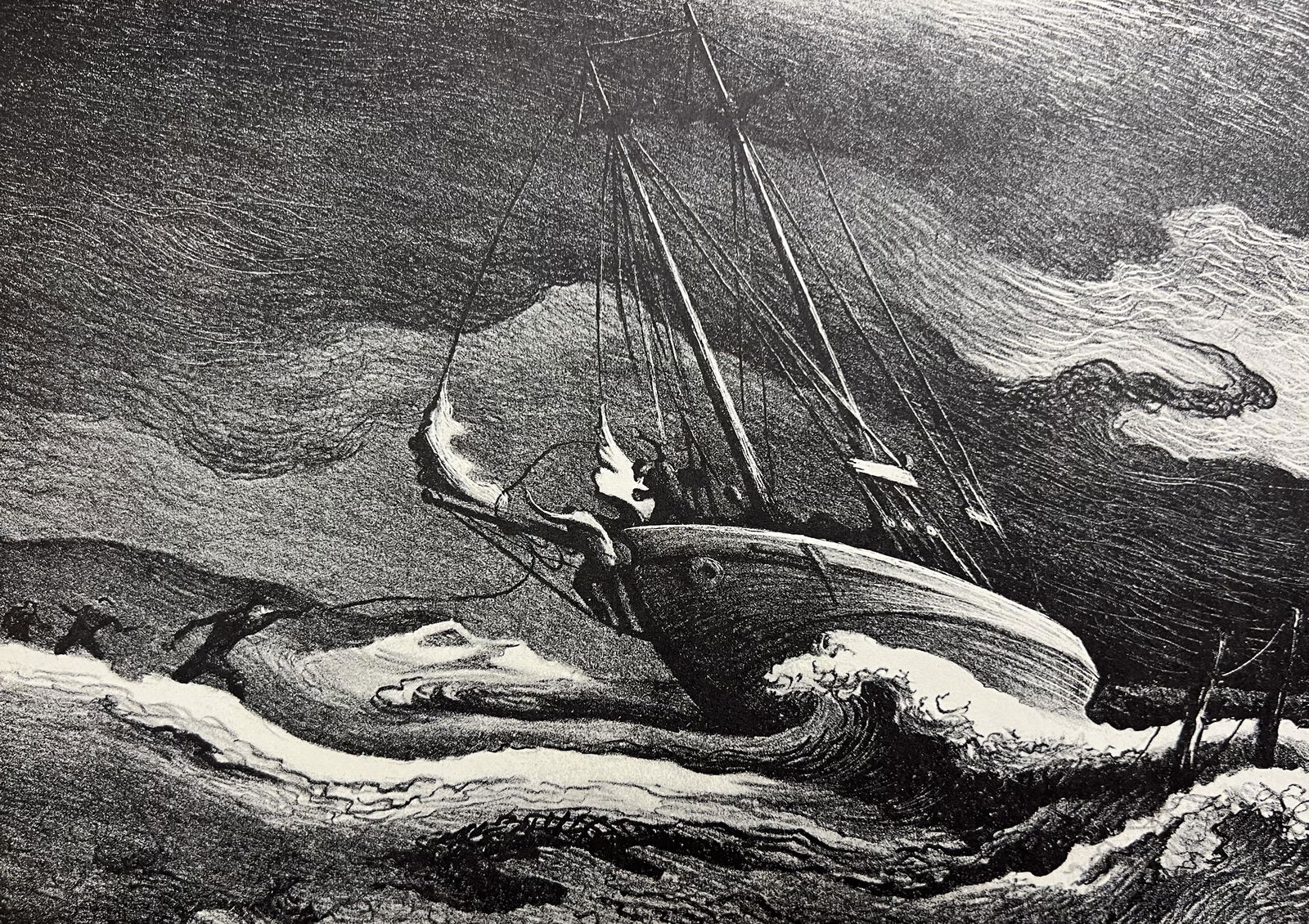 Thomas Hart Benton, After The Blow, 1946,: Artist: Thomas Hart Benton (1889-1975) was an American painter and muralist. Along with Grant Wood and John Steuart Curry, he was at the forefront of the Regionalist art movement. The fluid, sculpted