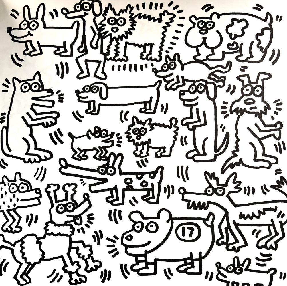 Keith Haring, Untitled II, Lithograph - 1985 (1 of 1)