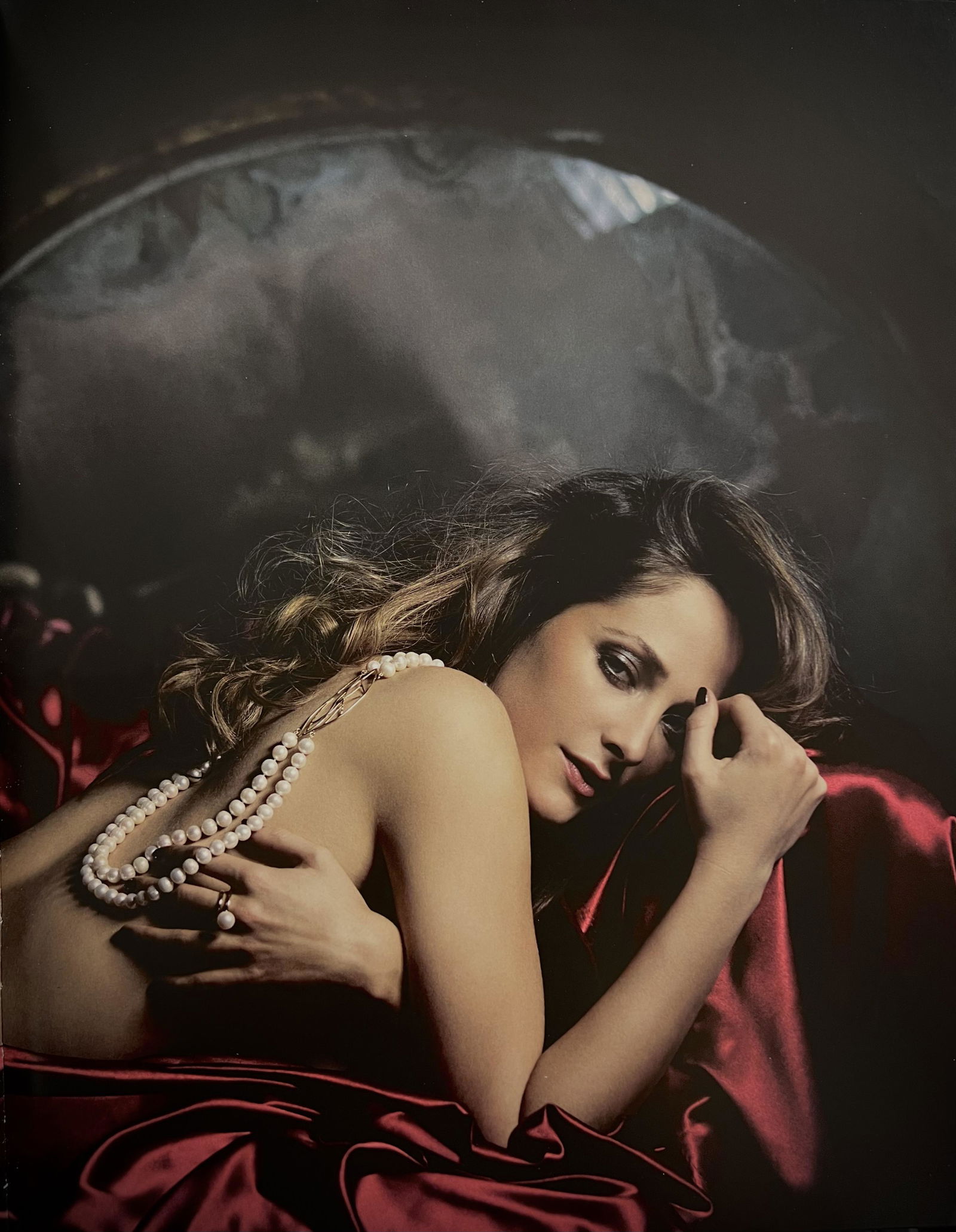 Marc Lagrange - Fron Diamond & Pearls, 1993: Photographer: Marc Lagrange was a Belgian photographer known for his nude portraits of female figures. Lagrange created dream-like and fantastical narrative pictures populated by beautiful nudes that