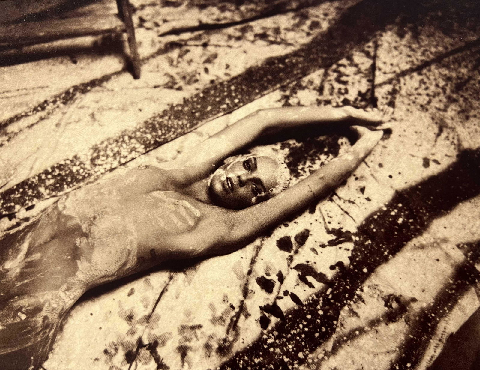 Marc Lagrange, Conched II, 2012: Photographer: Marc Lagrange was a Belgian photographer known for his nude portraits of female figures. Lagrange created dream-like and fantastical narrative pictures populated by beautiful nudes that