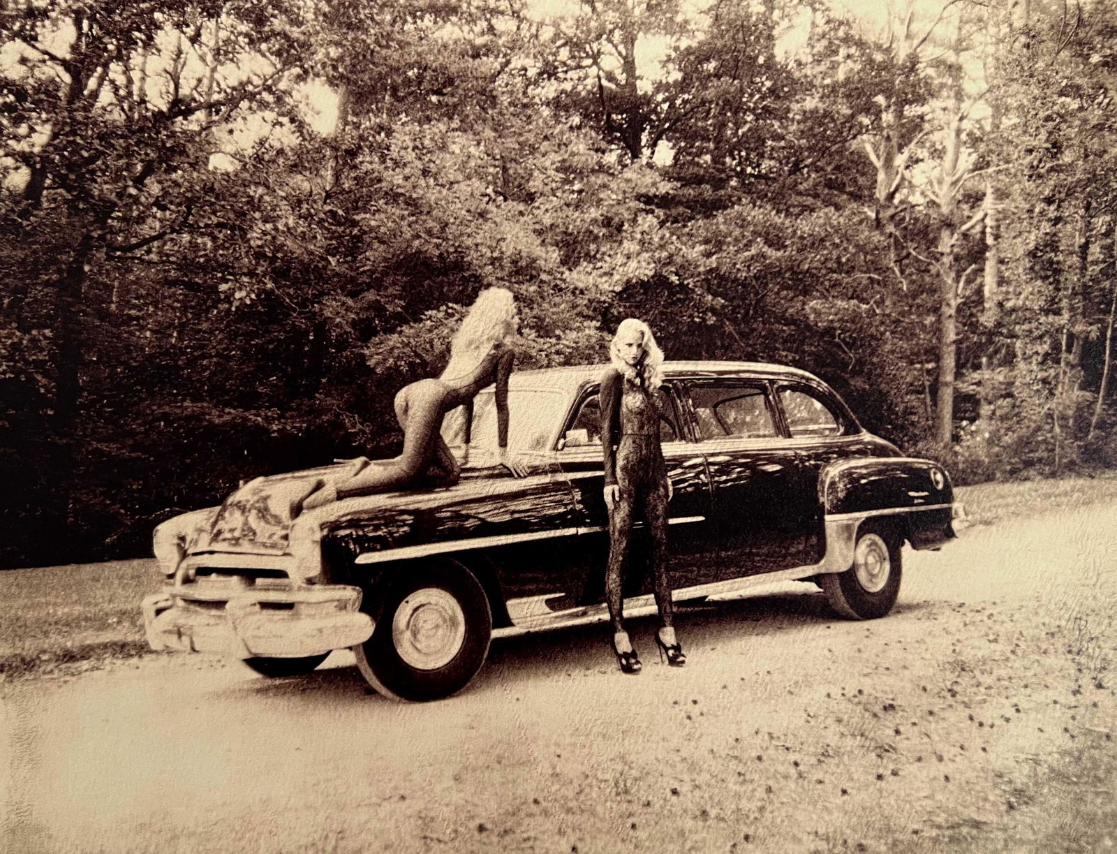 Marc Lagrange, L'Entree Du Balmoral, 2011: Photographer: Marc Lagrange was a Belgian photographer known for his nude portraits of female figures. Lagrange created dream-like and fantastical narrative pictures populated by beautiful nudes that