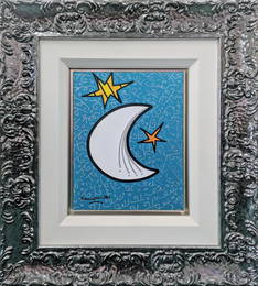 BRITTO ROMERO, OVER THE MOON, 2012, ORIGINAL