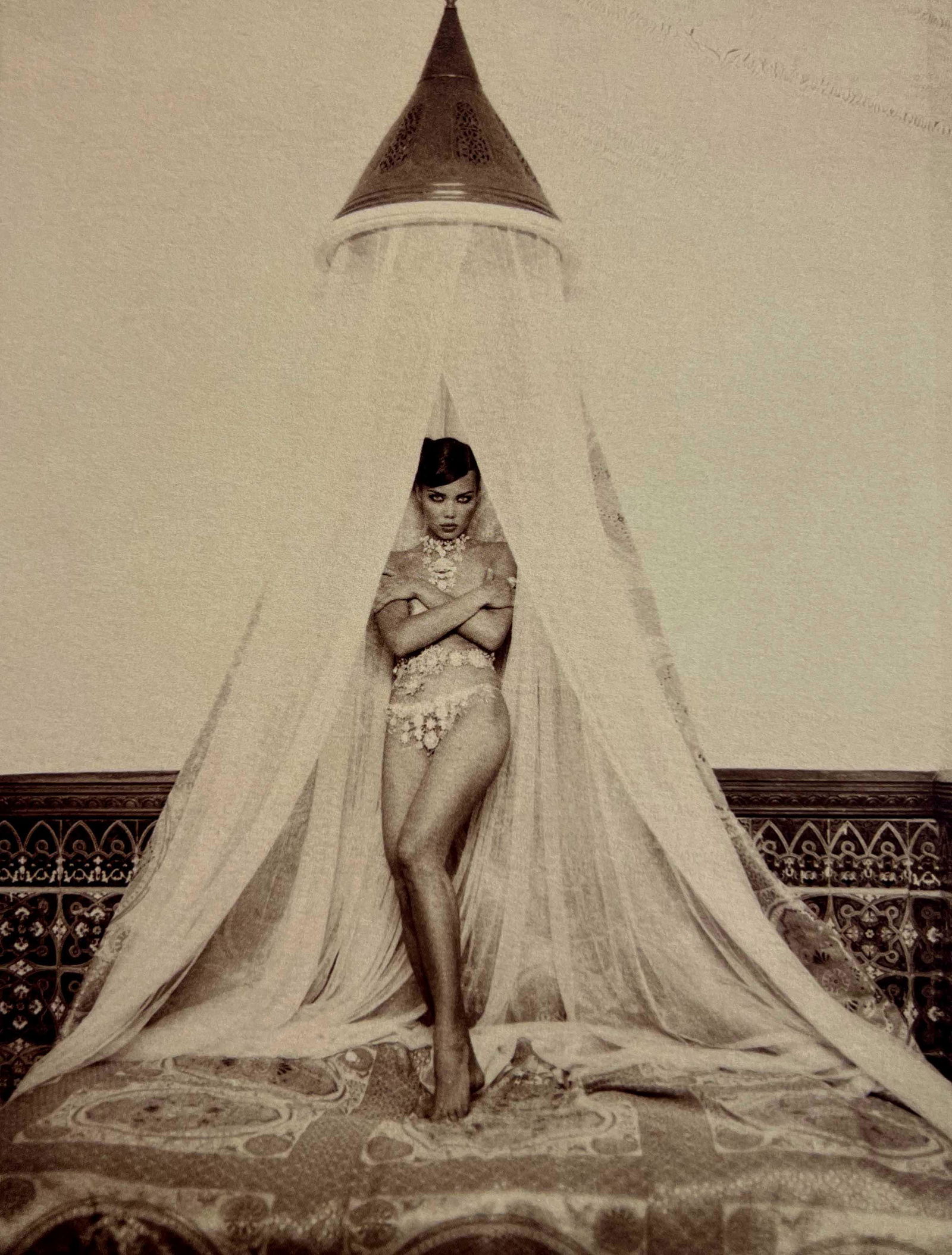 Marc Lagrange, Josephine Baker, 2011: Photographer: Marc Lagrange was a Belgian photographer known for his nude portraits of female figures. Lagrange created dream-like and fantastical narrative pictures populated by beautiful nudes that