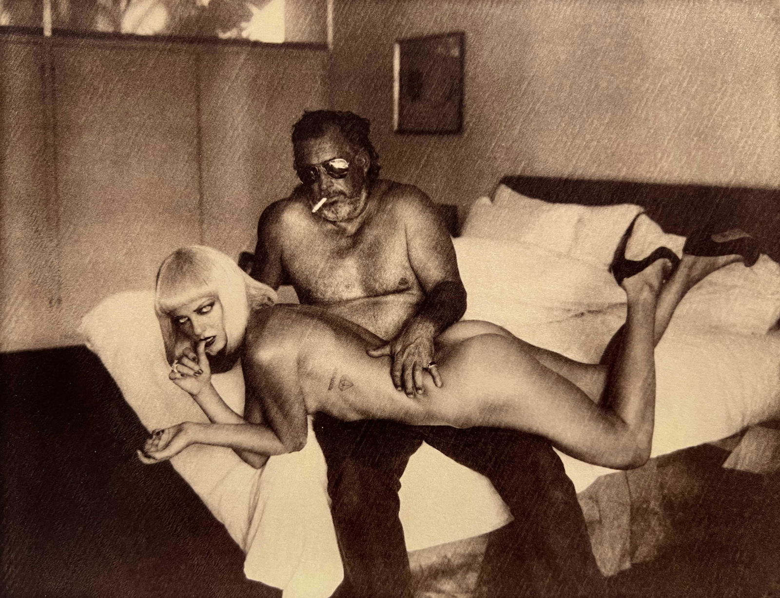 Marc Lagrange, Ready For Desset II, 2012: Photographer: Marc Lagrange was a Belgian photographer known for his nude portraits of female figures. Lagrange created dream-like and fantastical narrative pictures populated by beautiful nudes that