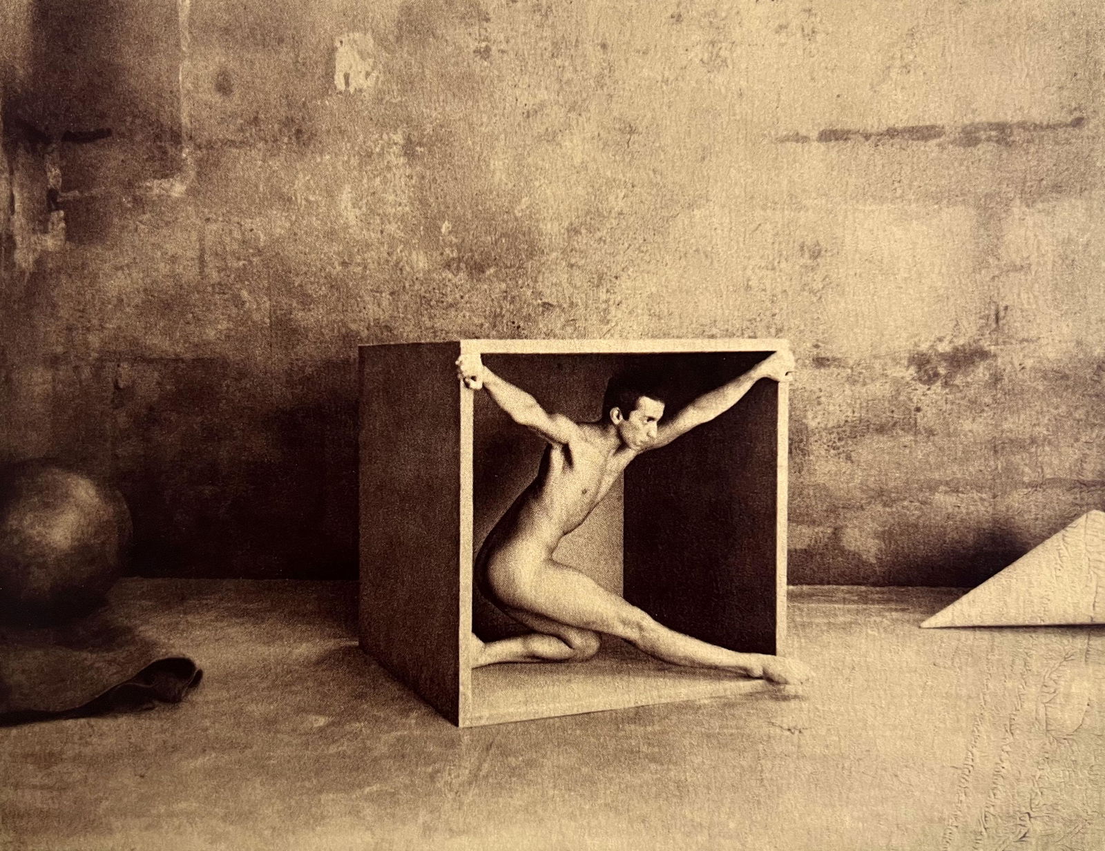 Marc Lagrange, Ricardo Amarante, Royal Ballet Of Flanders, 2012: Photographer: Marc Lagrange was a Belgian photographer known for his nude portraits of female figures. Lagrange created dream-like and fantastical narrative pictures populated by beautiful nudes that