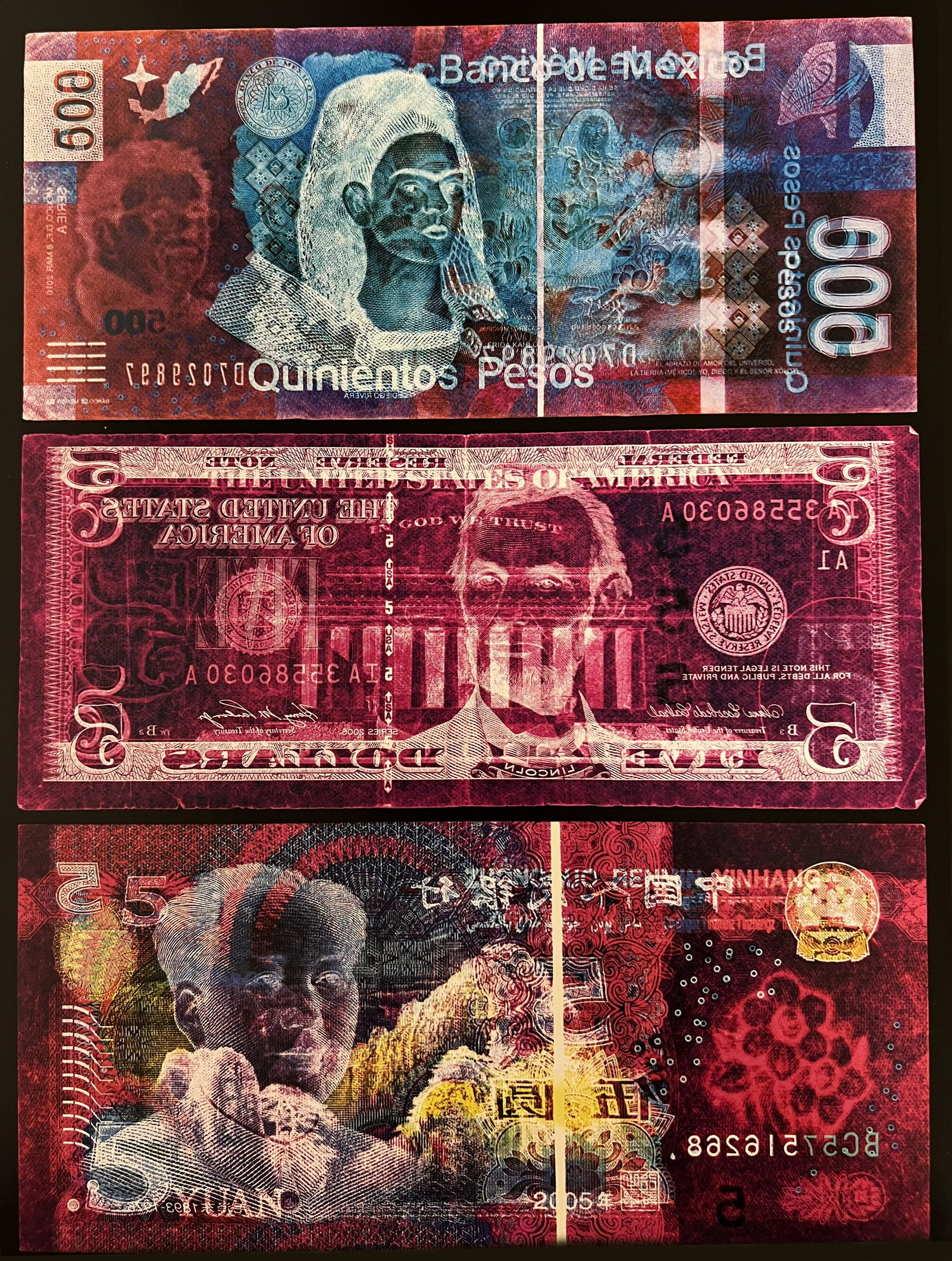 David Lachapelle, Negative Currency, 1990 2017