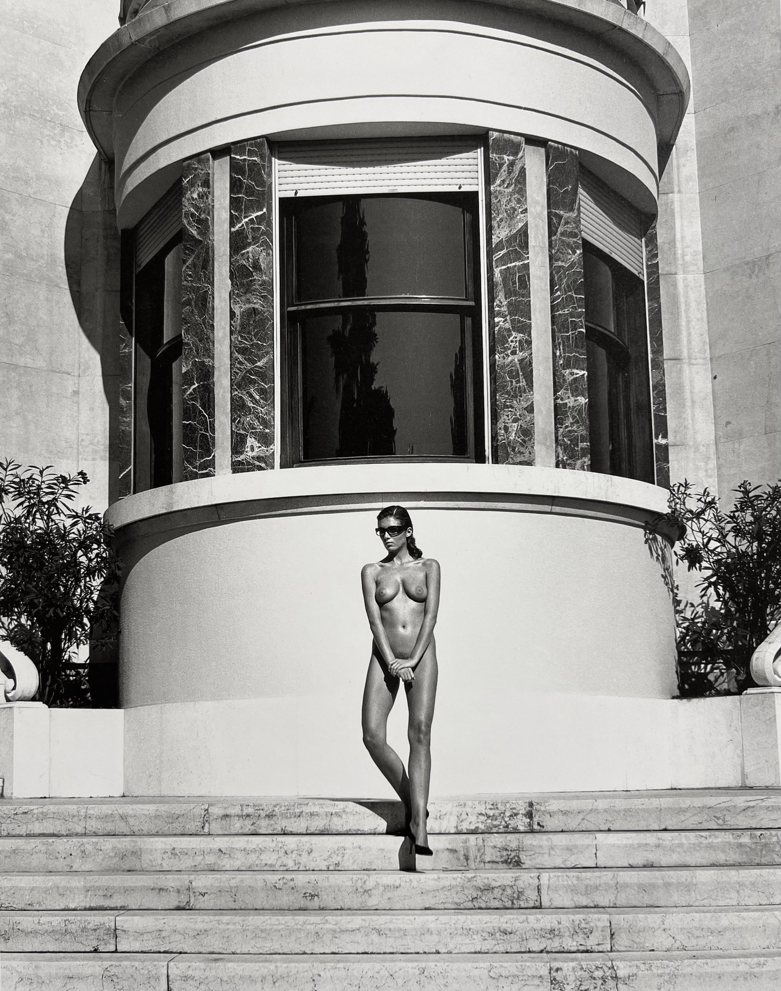 Helmut Newton, Big Nudes, 1981: Photographer: Helmut Newton (Germany, 1920 - 2004) - best known for his erotically charged highly stylized images, Helmut Newton was one of the most influential fashion photographers of all time.Title