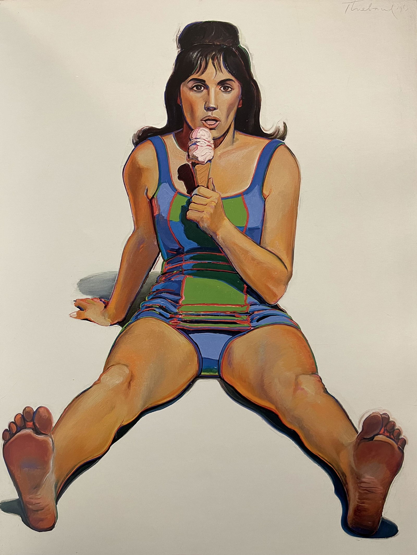 Wayne Thiebaud, Girl With Ice Cream Cone, 1963 (1 of 1)