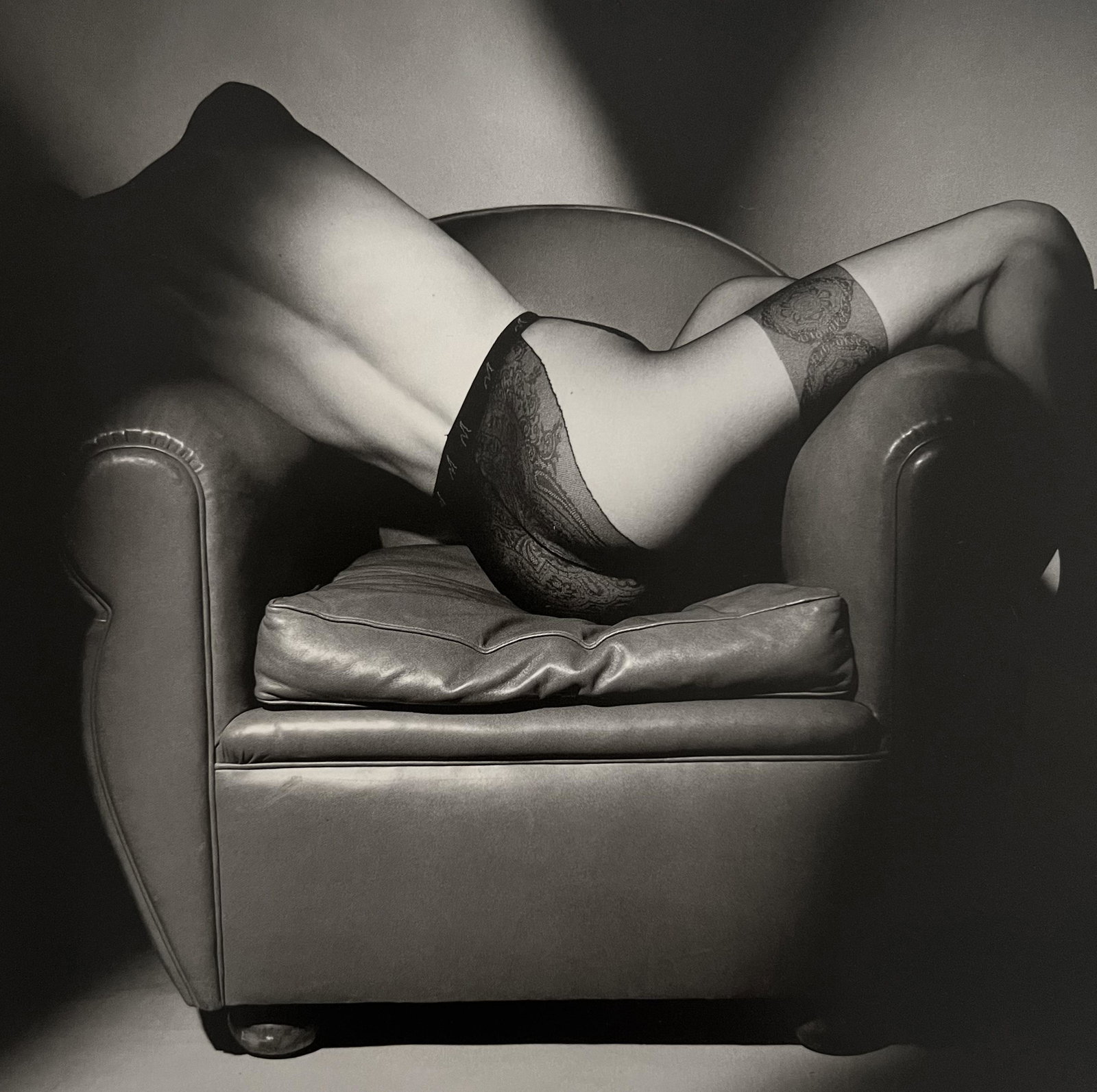 Jeanloup Sieff, Publicite Pour De Collants Paris, 1988: Photographer: Jeanloup Sieff (French, 1933 - 2000) - French photographer critically acclaimed for his portraits, landscapes, nude studies, and fashion imagery. He often made use of a wide-angle lens, 
