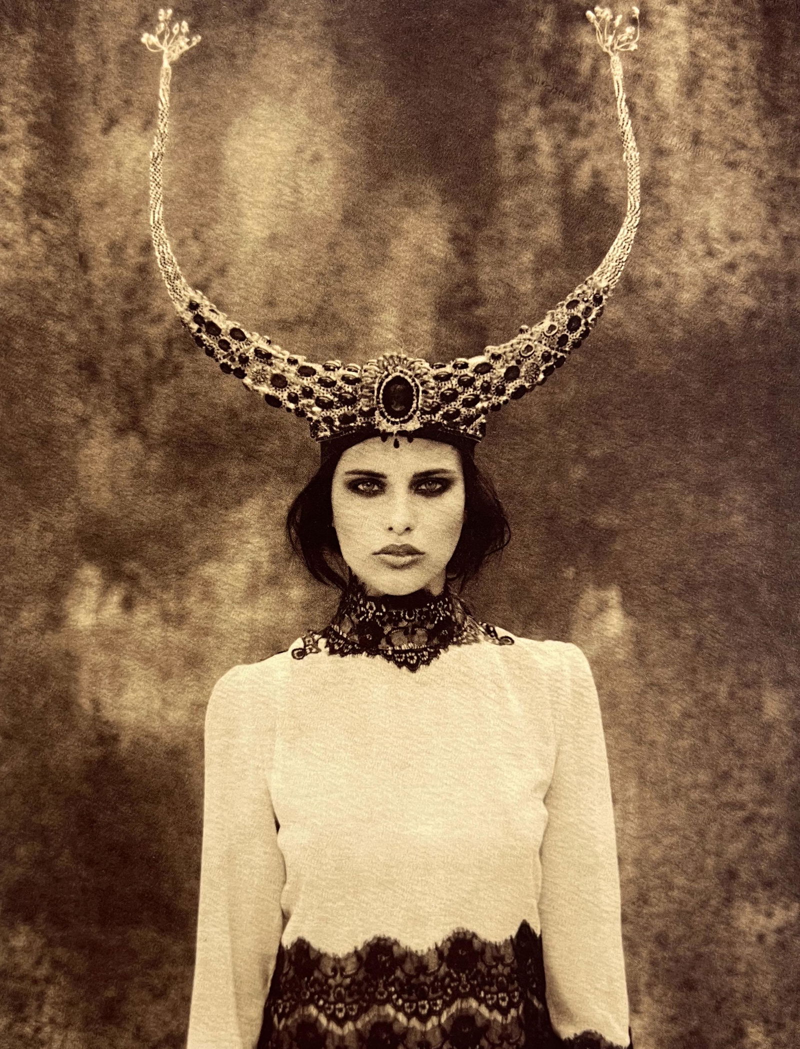 Marc Lagrange, Capricorn, 2012: Photographer: Marc Lagrange was a Belgian photographer known for his nude portraits of female figures. Lagrange created dream-like and fantastical narrative pictures populated by beautiful nudes that