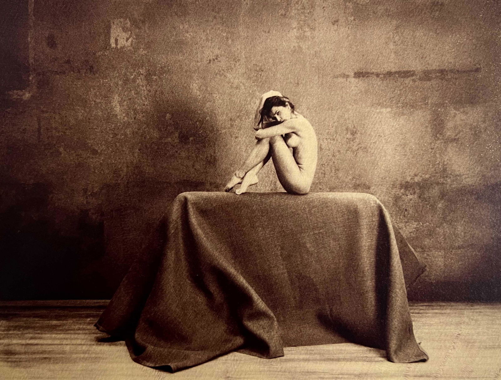 Marc Lagrange, La Calme, 2011: Photographer: Marc Lagrange was a Belgian photographer known for his nude portraits of female figures. Lagrange created dream-like and fantastical narrative pictures populated by beautiful nudes that