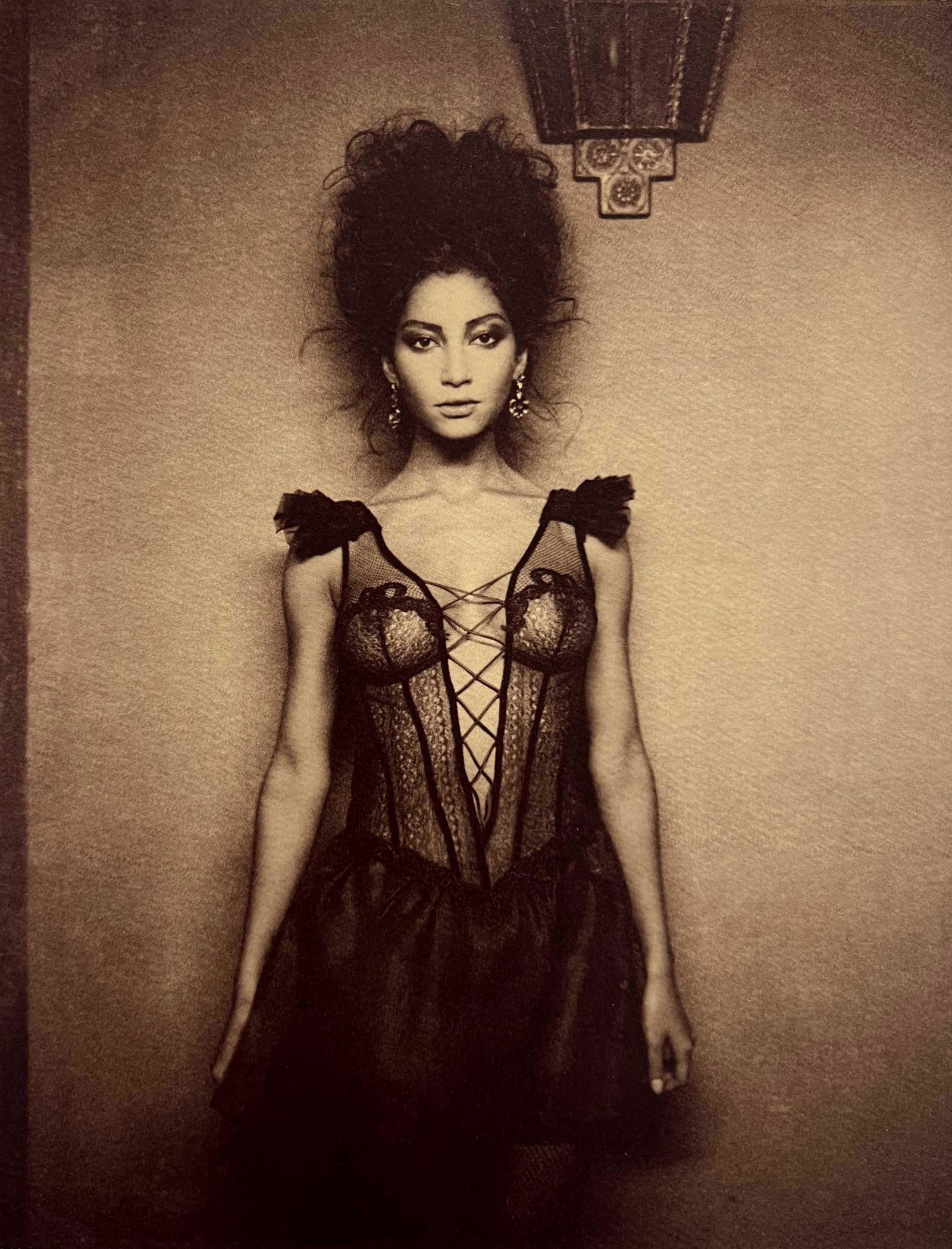 Marc Lagrange, La Fille De Paris I, 2012: Photographer: Marc Lagrange was a Belgian photographer known for his nude portraits of female figures. Lagrange created dream-like and fantastical narrative pictures populated by beautiful nudes that
