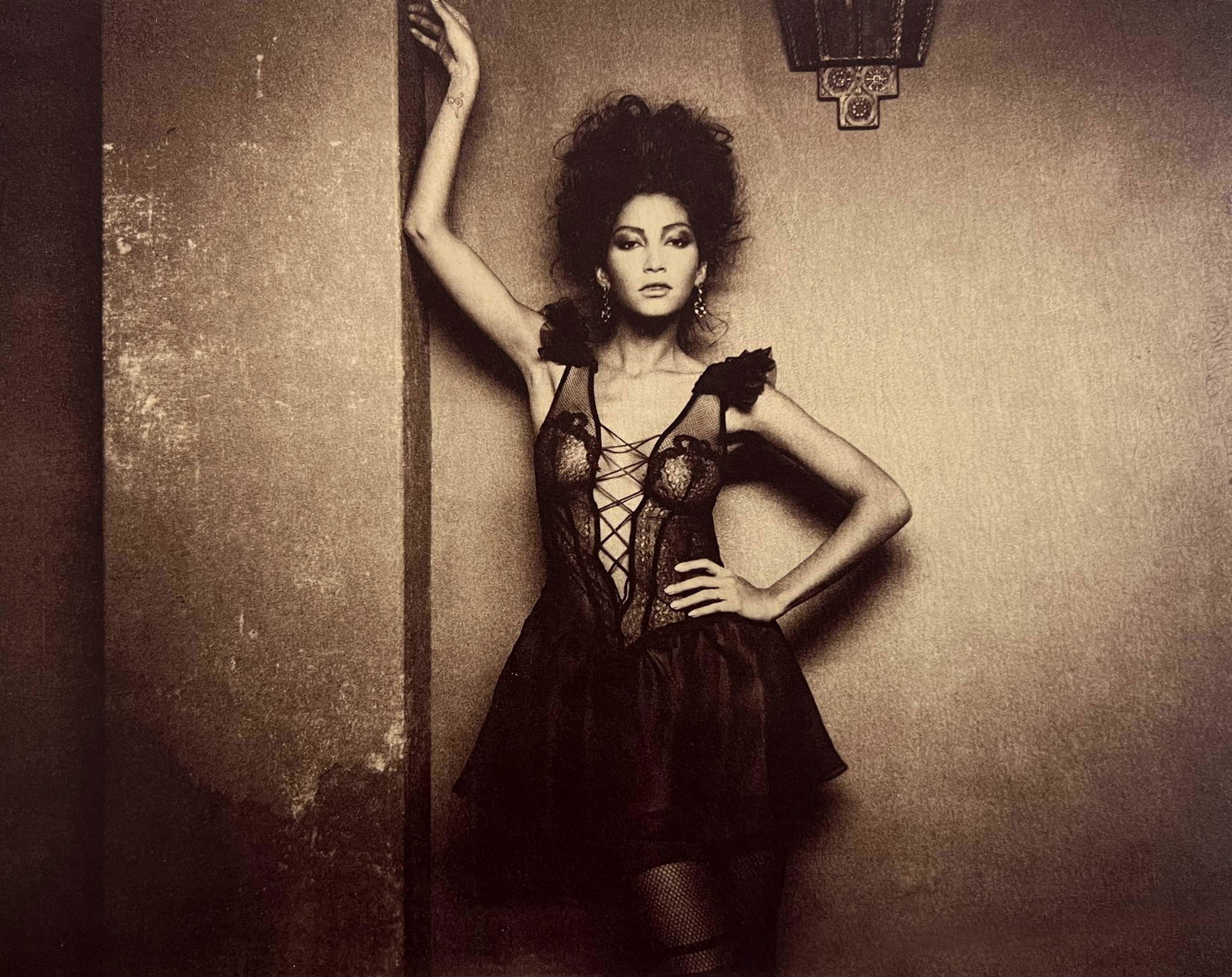Marc Lagrange, La Fille De Paris II, 2012: Photographer: Marc Lagrange was a Belgian photographer known for his nude portraits of female figures. Lagrange created dream-like and fantastical narrative pictures populated by beautiful nudes that