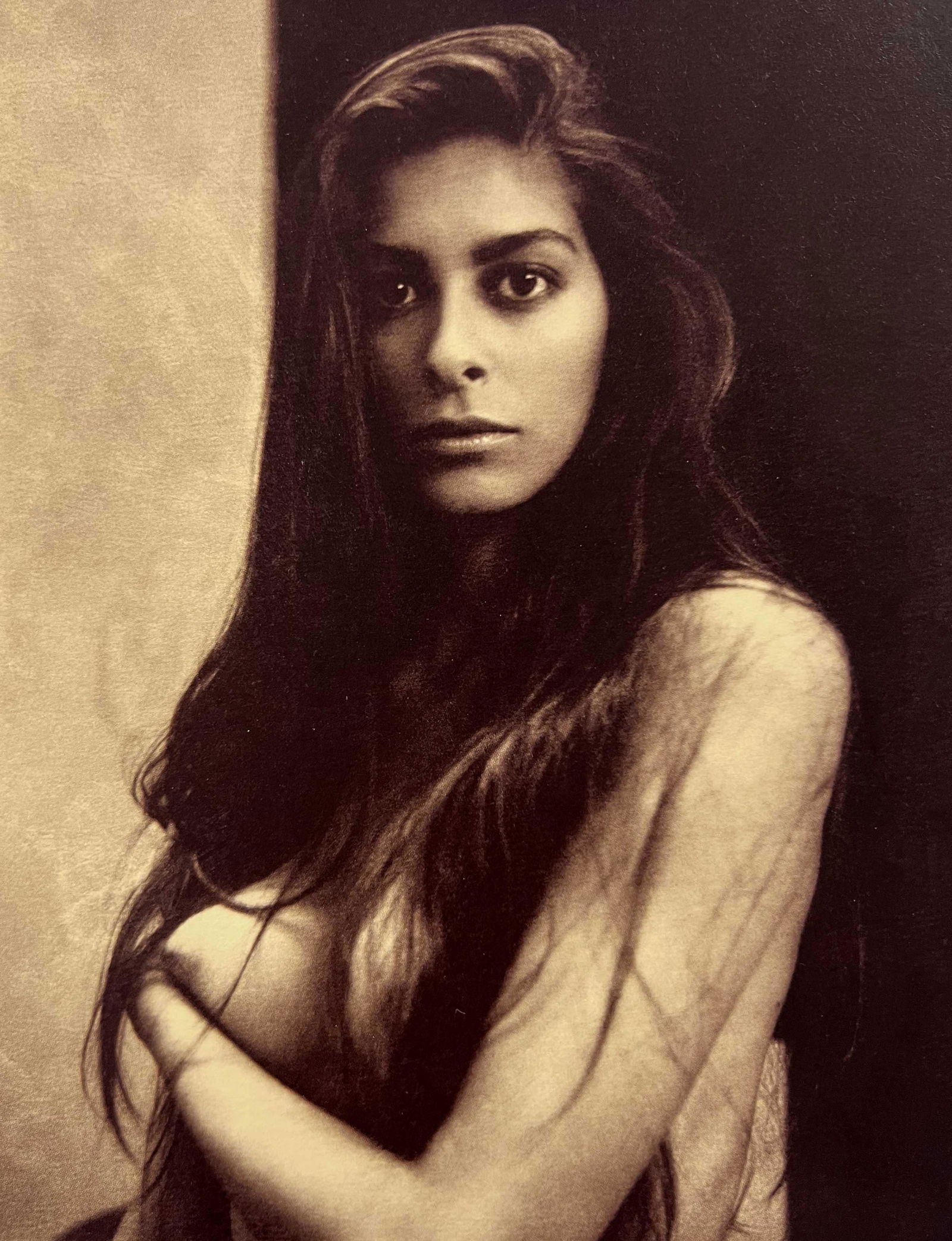 Marc Lagrange, Lara, 2011: Photographer: Marc Lagrange was a Belgian photographer known for his nude portraits of female figures. Lagrange created dream-like and fantastical narrative pictures populated by beautiful nudes that