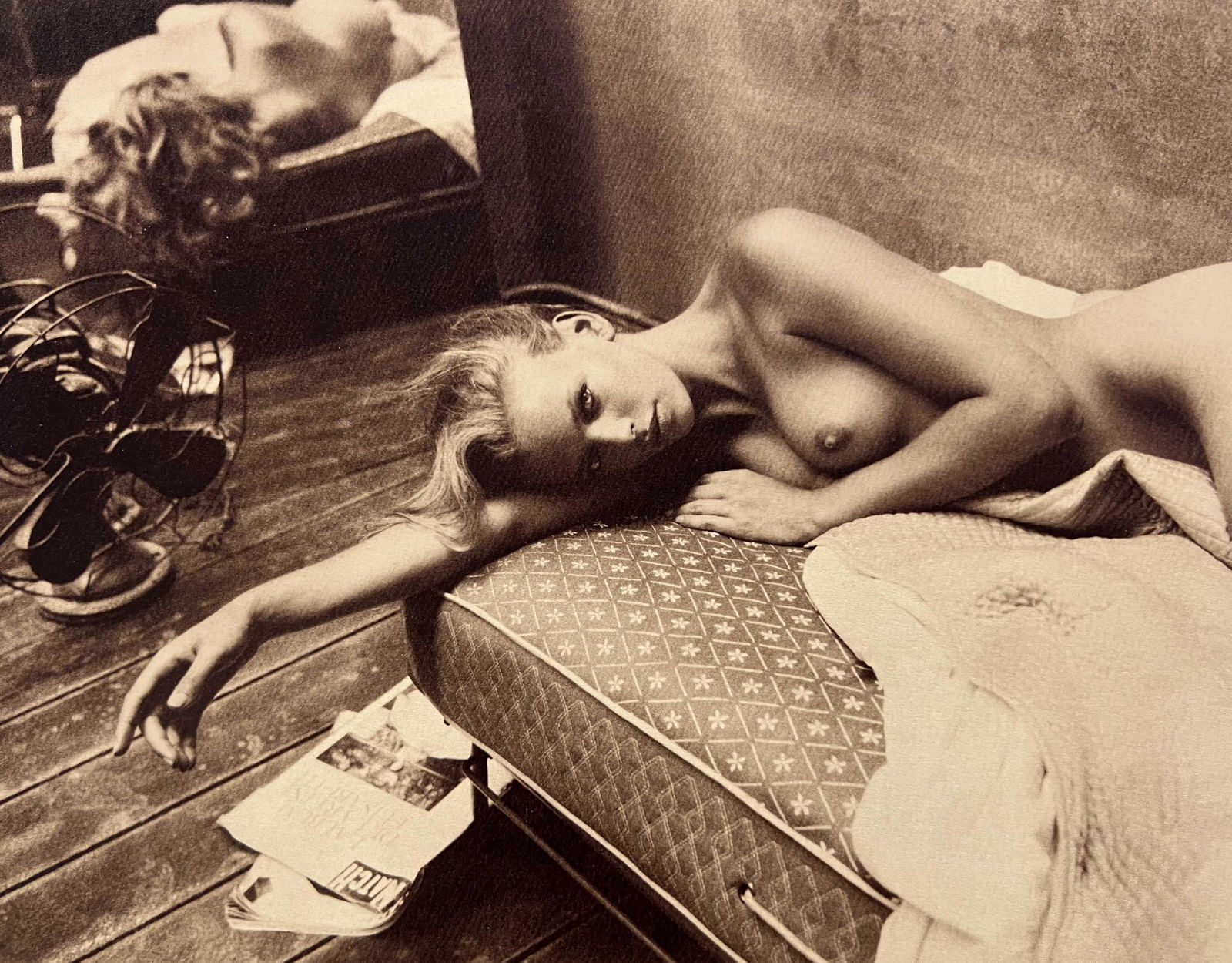 Marc Lagrange, Semi Sweet, 2012: Photographer: Marc Lagrange was a Belgian photographer known for his nude portraits of female figures. Lagrange created dream-like and fantastical narrative pictures populated by beautiful nudes that