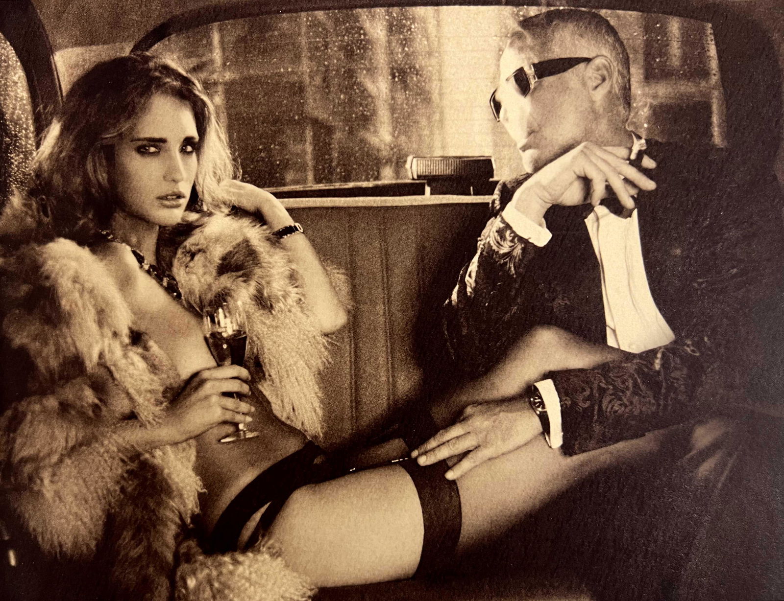 Marc Lagrange, Taxi Girl, 2010: Photographer: Marc Lagrange was a Belgian photographer known for his nude portraits of female figures. Lagrange created dream-like and fantastical narrative pictures populated by beautiful nudes that