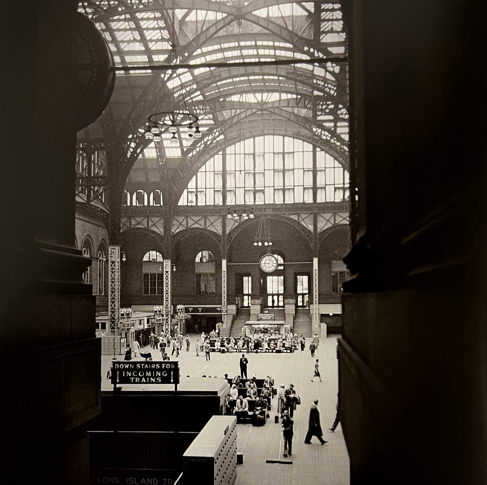 Vivian Maier, Penn Station, New York, September, 1956: Photographer: Vivian Dorothy Maier, (1926-2009) was an American street photographer whose work was discovered and recognized after her death. She worked for about 40 years as a nanny, mostly in Chicag