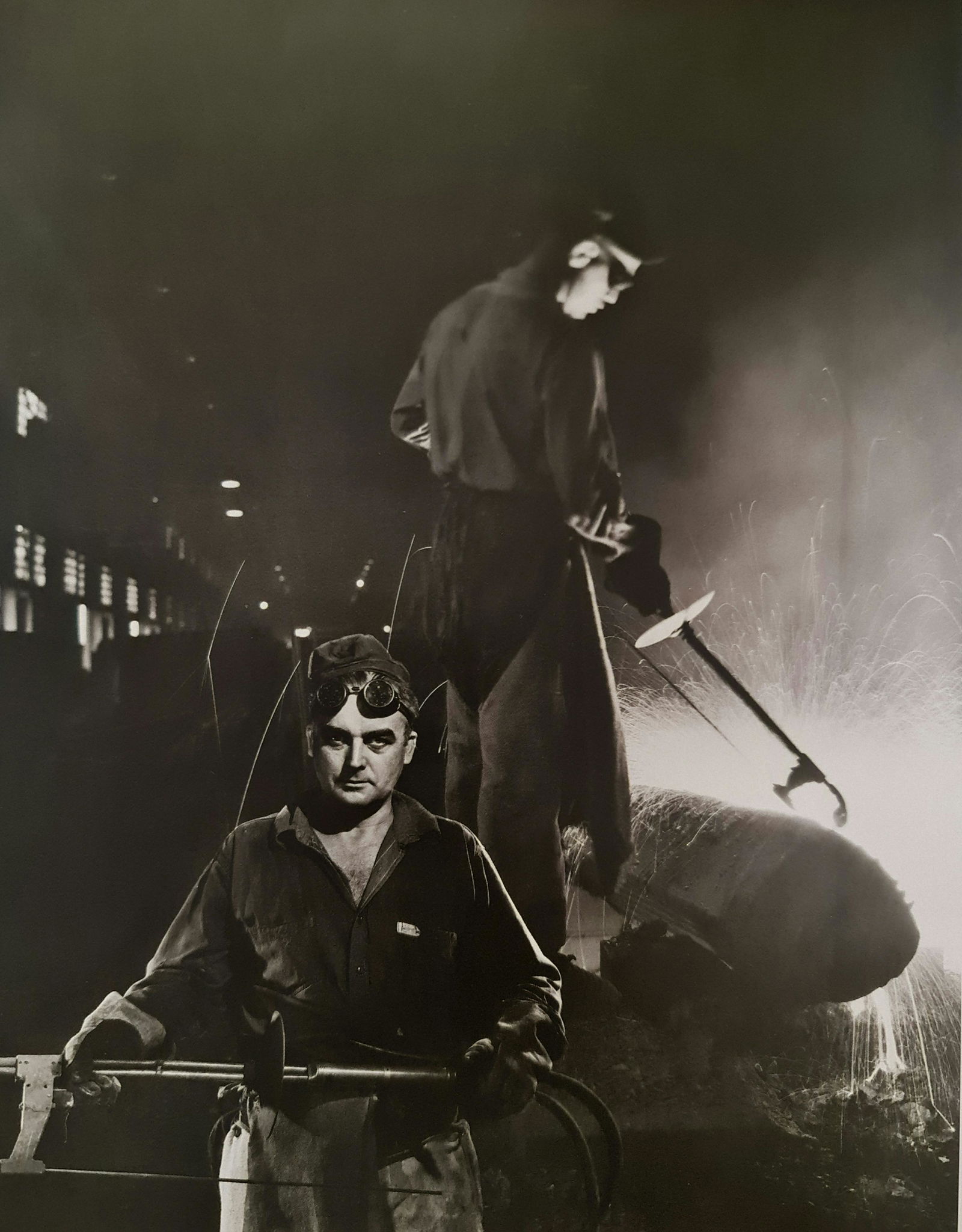 Yousef Karsh, Atlas Steel, 1950: Photographer: Yousuf Karsh(1908-2002) was an Armenian-Canadian portrait photographer, considered one of the greatest portrait photographers of the 20th century. His recognizable portraits include icon