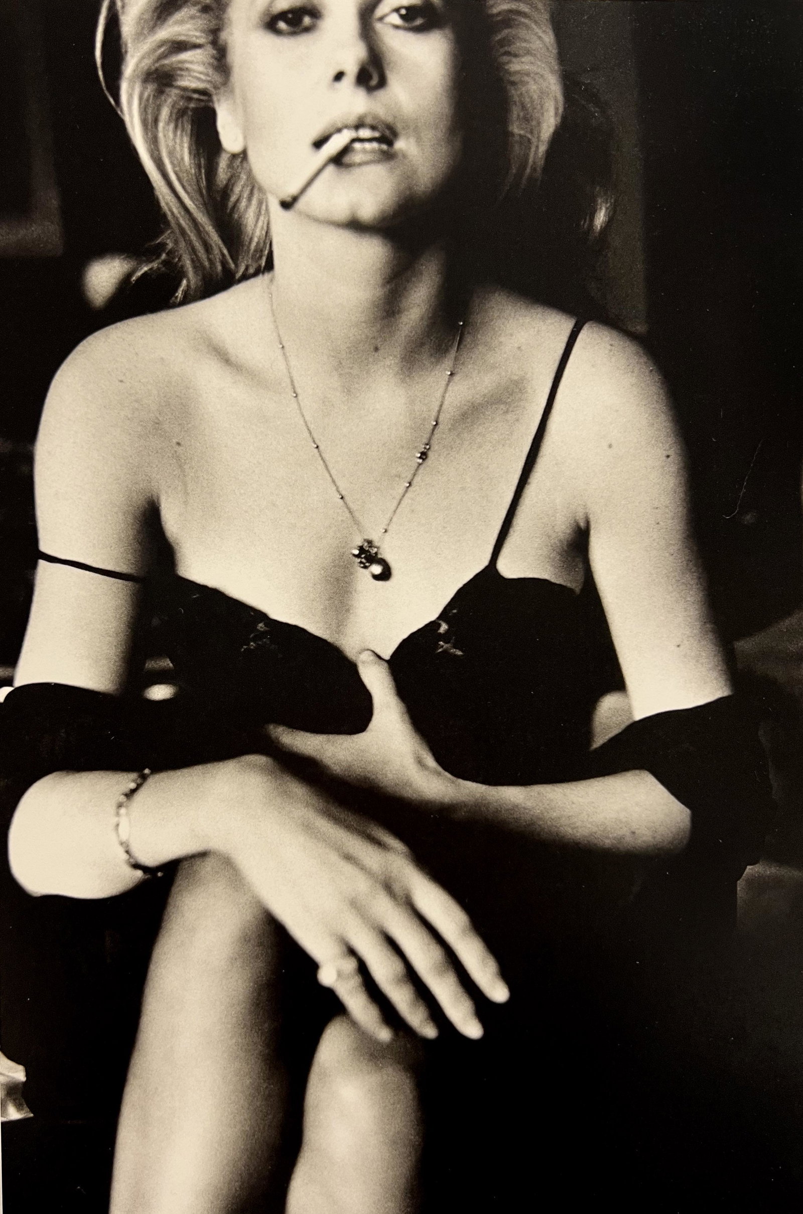 Helmut Newton, Catherine Deneuve, Esquire, Paris, 1976: Photographer: Helmut Newton (Germany, 1920 - 2004) - best known for his erotically charged highly stylized images, Helmut Newton was one of the most influential fashion photographers of all time. Titl