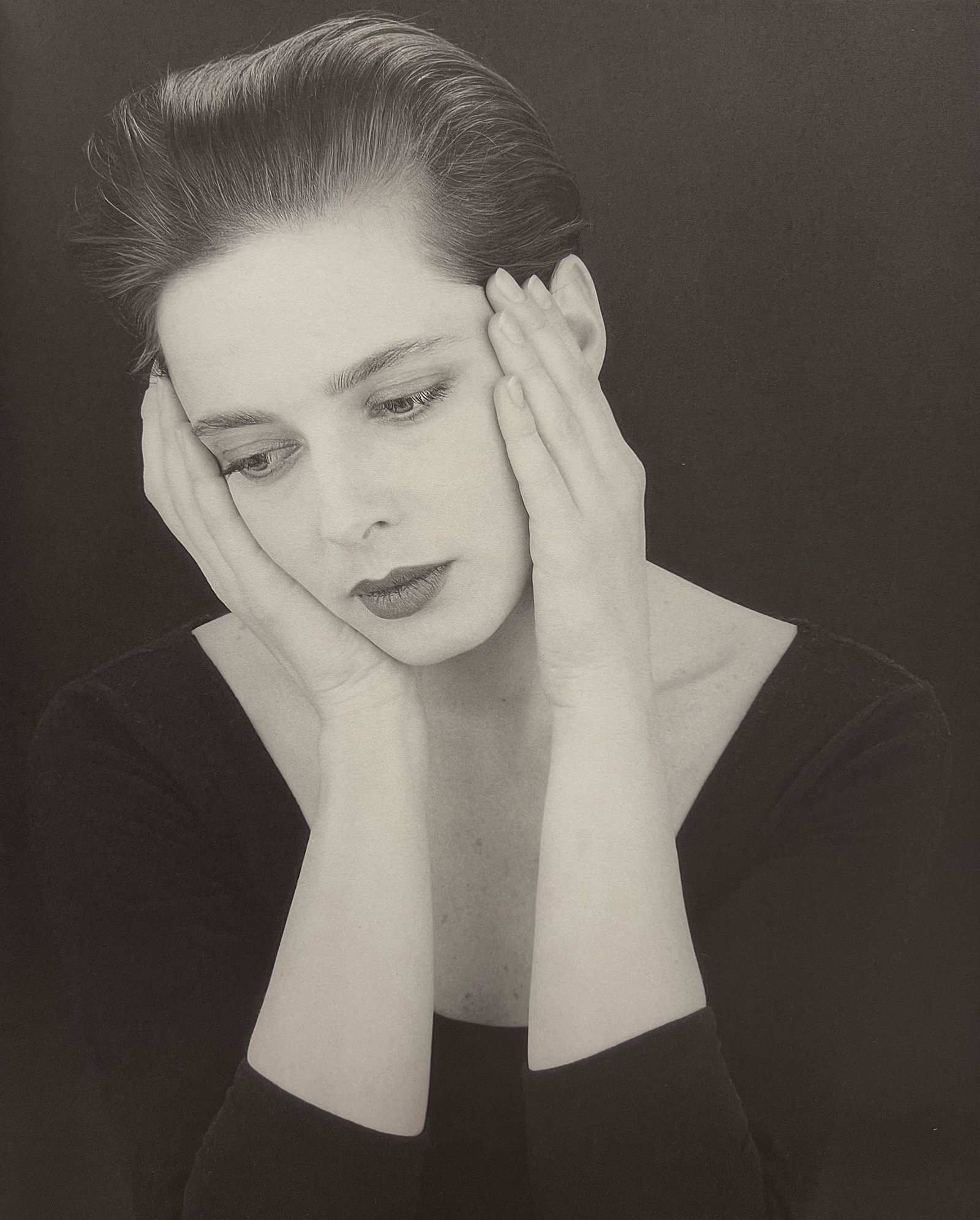Robert Mapplethorpe, Isabella Rossellini, 1988: Photographer: Robert Michael Mapplethorpe (1946-1989) was an American photographer, best known for his black-and-white photographs. His work featured an array of subjects, including celebrity portrait
