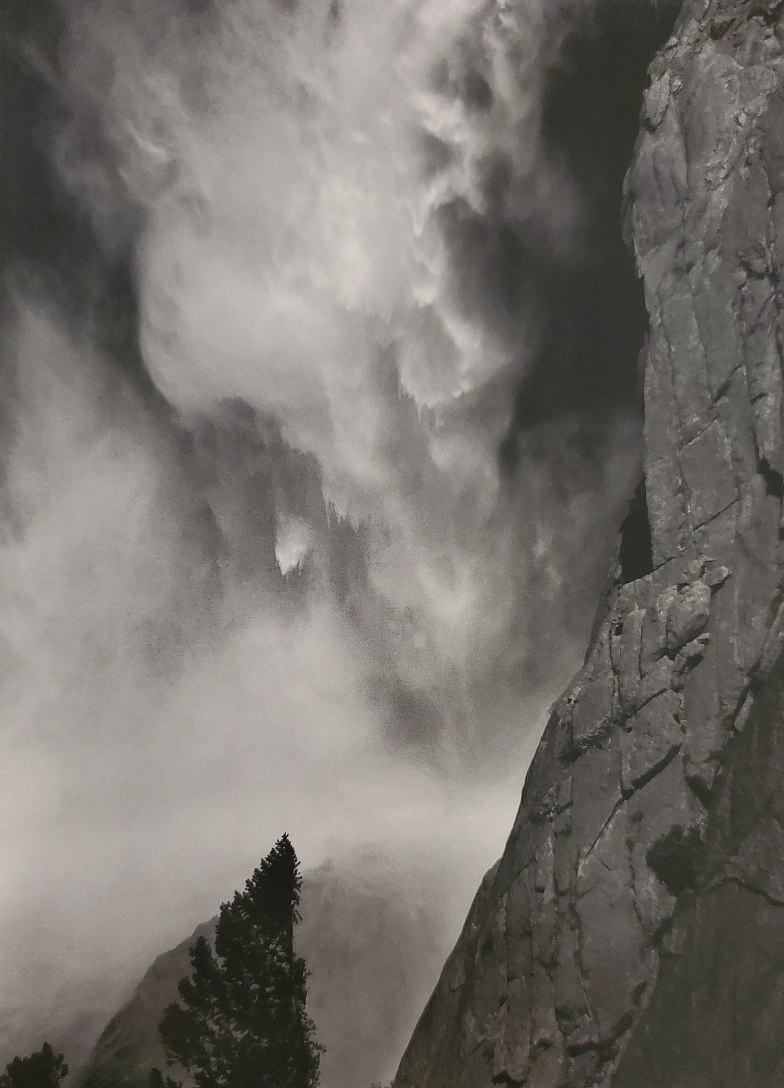 Ansel Adams, Base of Upper Yosemite Fall, Yosemite National Park, California, C. 1950 (1 of 1)