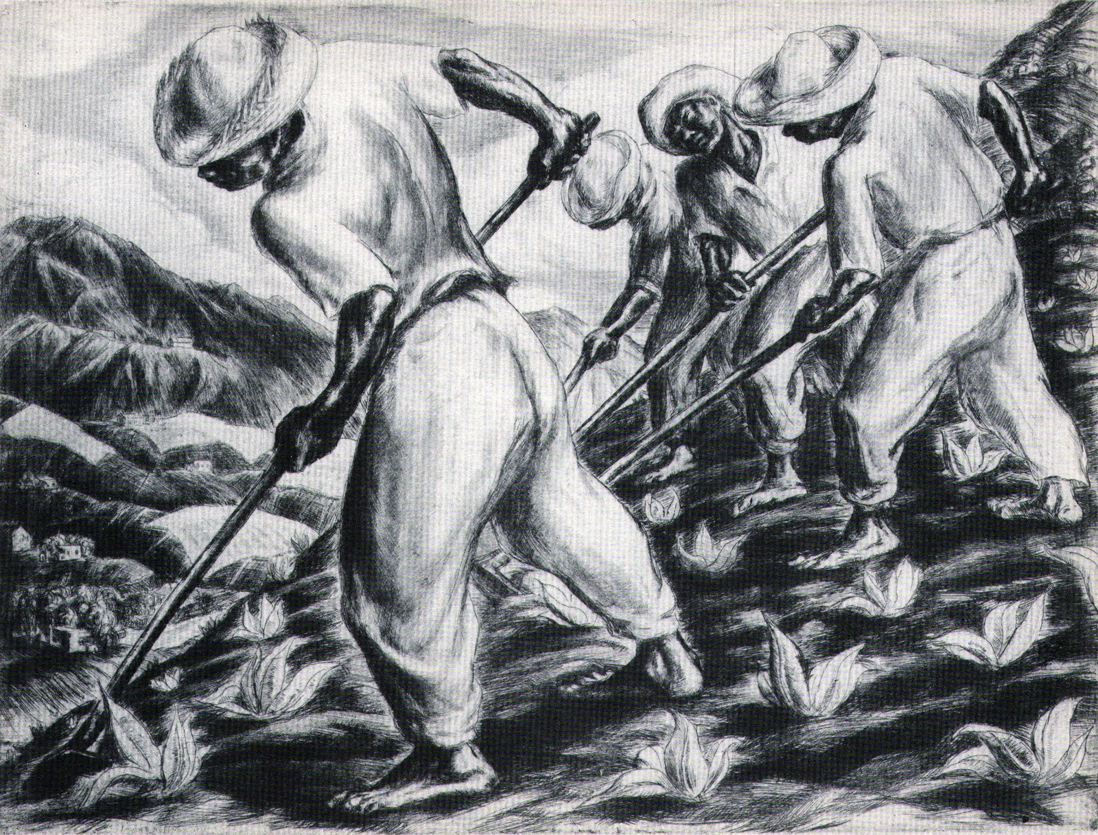 Irwin D. Hoffman, Pastoral, Puerto Rico, 1939 (1 of 1)
