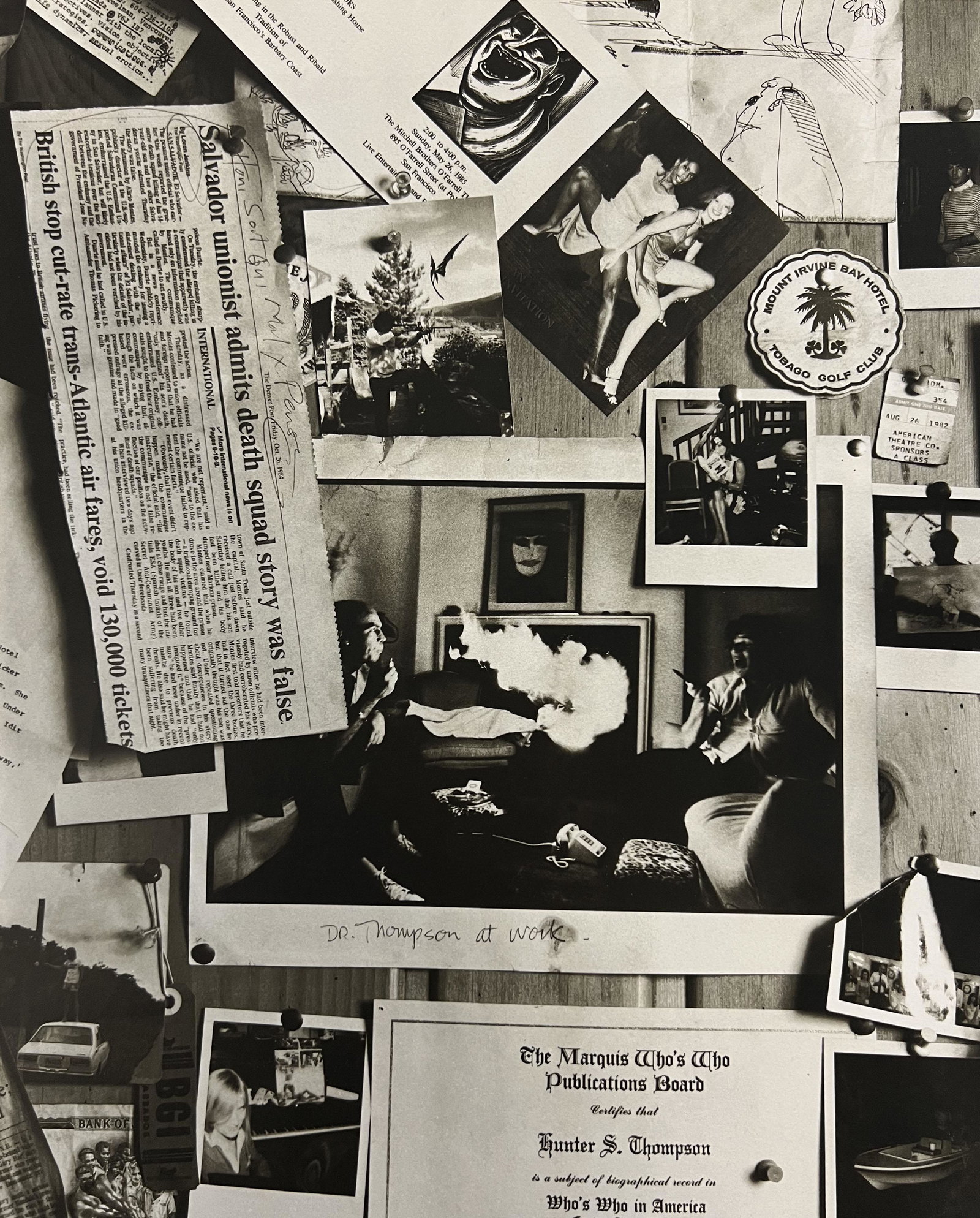 Annie Leibovitz, Hunter S. Thompson's Kitchen, Aspen, Colorado, 1987 (1 of 1)