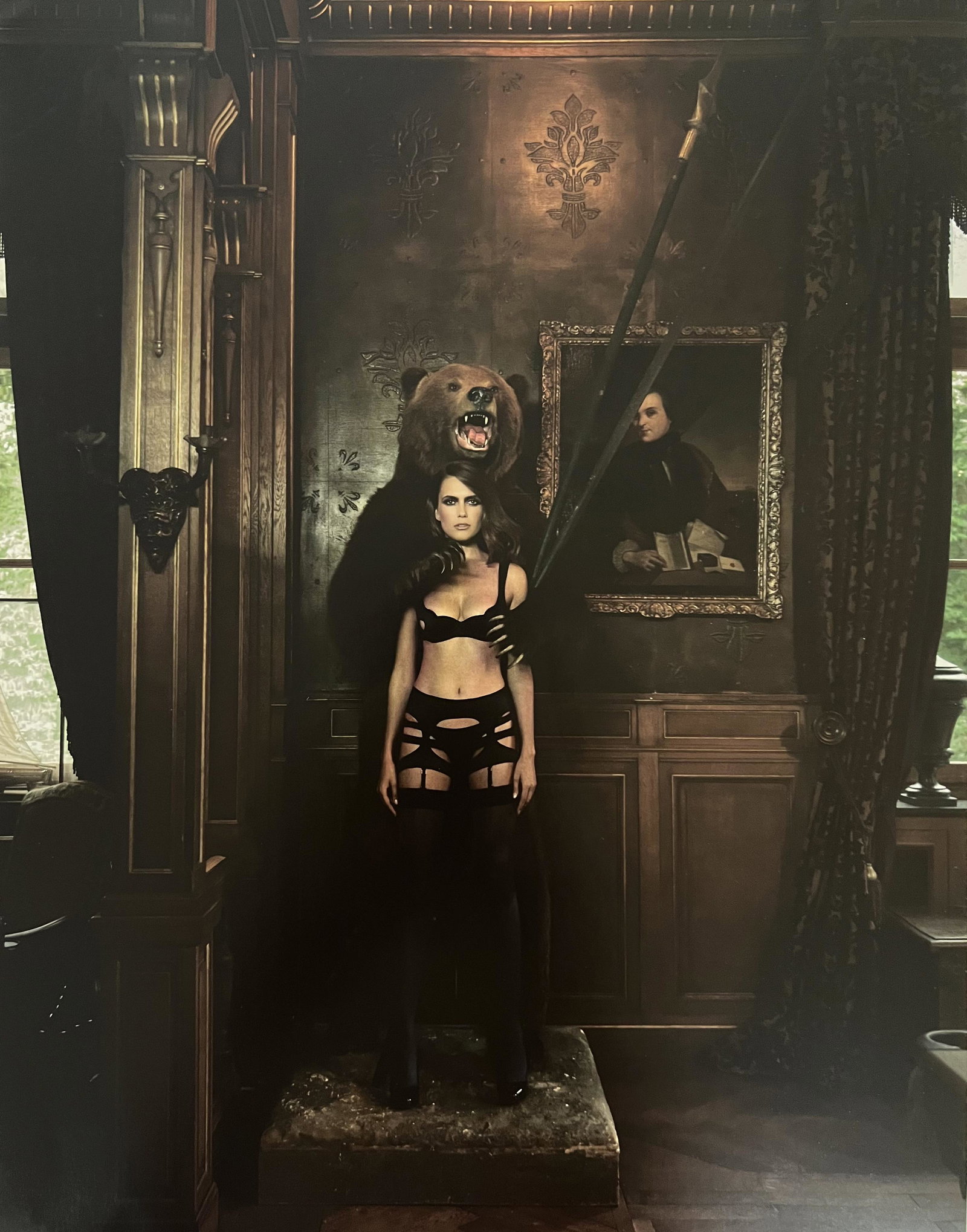 Marc Lagrange - Screaming Orgasm (Before), 2012: Photographer: Marc Lagrange was a Belgian photographer known for his nude portraits of female figures. Lagrange created dream-like and fantastical narrative pictures populated by beautiful nudes that