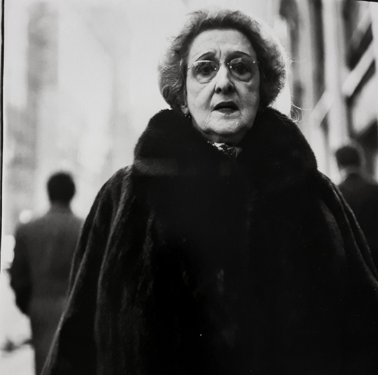 Diane Arbus, Woman in a mink coat, N.Y.C., 1966: Photographer: Diane Arbus Born: March 14, 1923, New York, New York, United States. Died: July 26, 1971, Westbeth Artists Housing, New York, United States. Diane Arbus was an American photographer. Arb