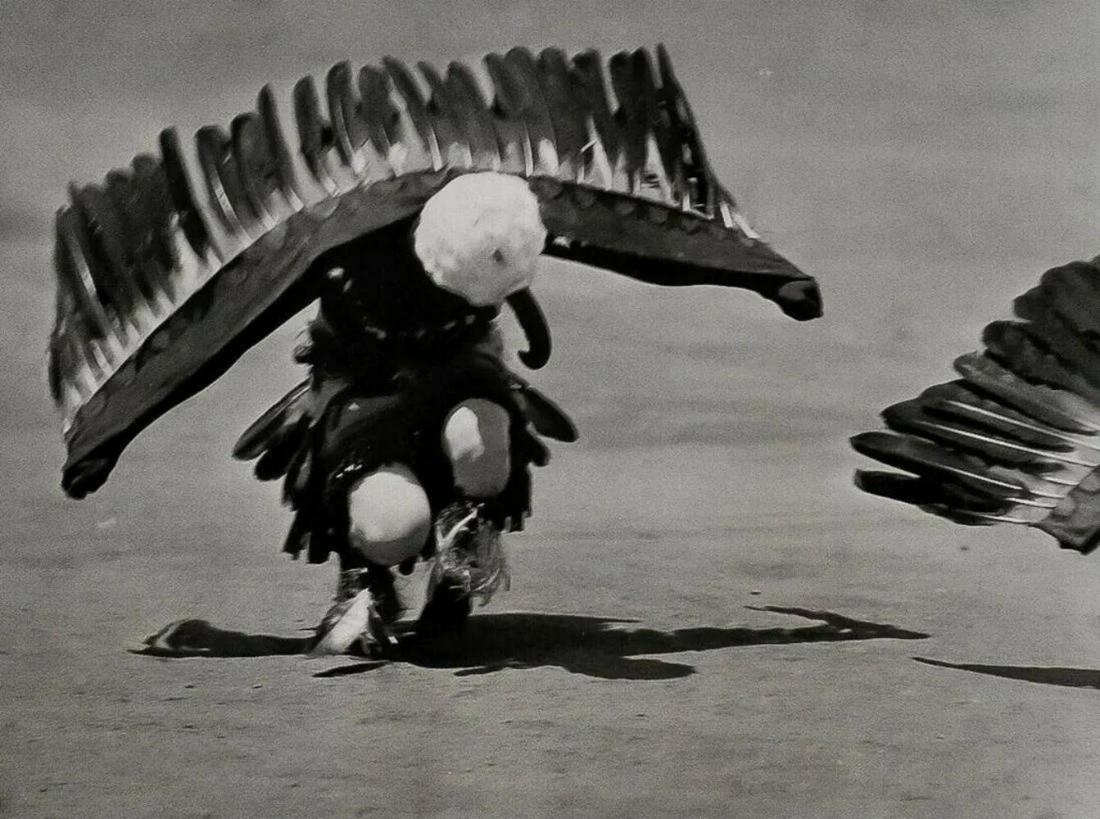 ANSEL ADAMS, American Indian Eagle Dance - 1928 (1 of 1)