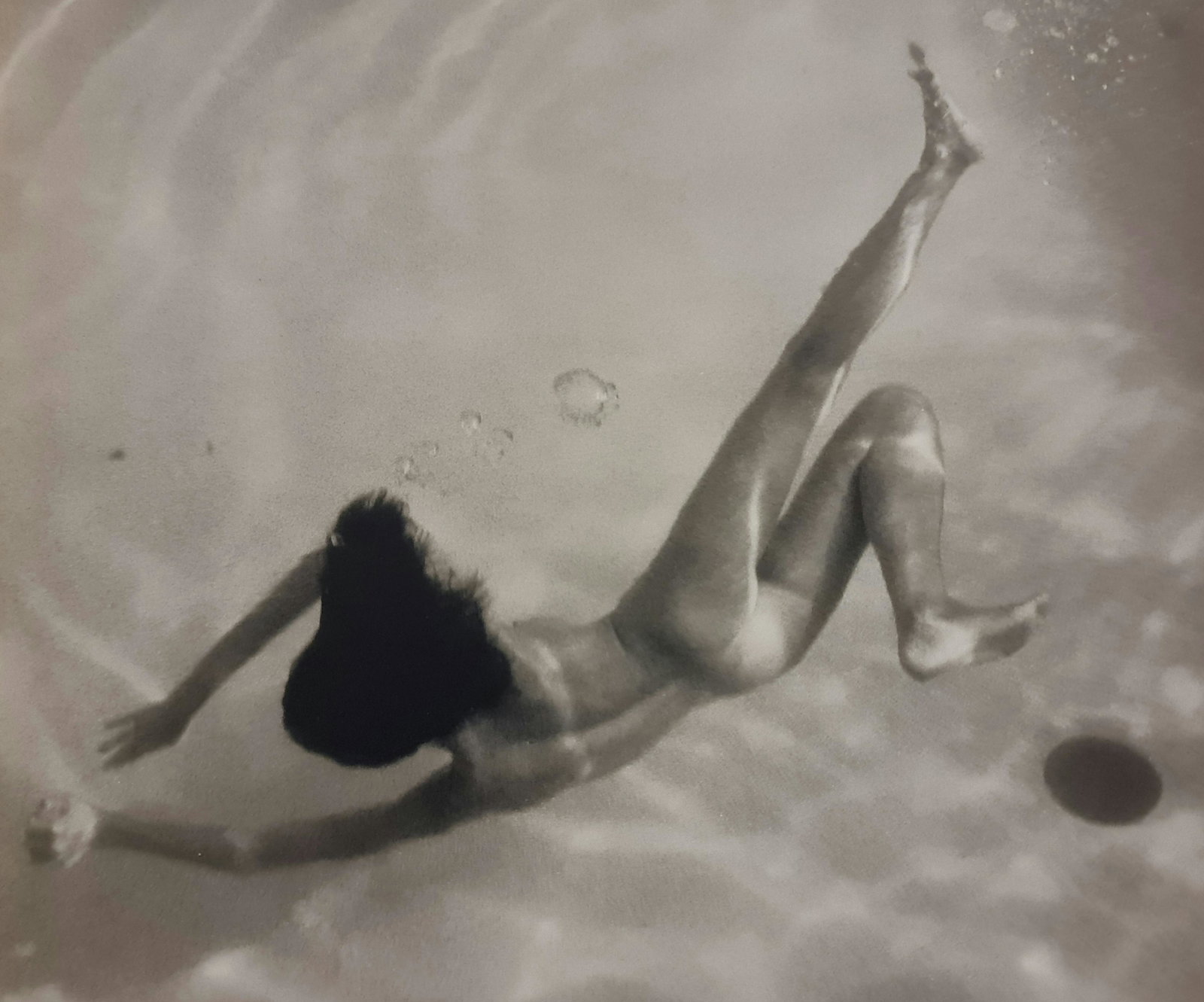 Michel Compte, Hollywood pool and Mediterranean, 1994: Photographer: Michel Comte (born 19 February 1954) is a Swiss artist, filmmaker, fashion and portrait photographer. Subject/Title: Frida Kahlo Date Of Negative: 1994 Type Of Print: Sheet Fed Photograv