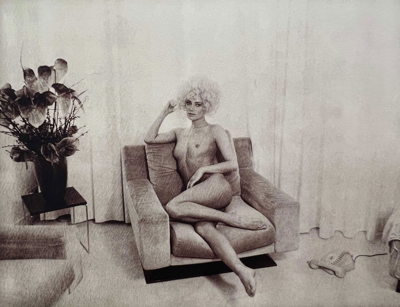 Marc Lagrange, Occupee II, 2013: Photographer: Marc Lagrange was a Belgian photographer known for his nude portraits of female figures. Lagrange created dream-like and fantastical narrative pictures populated by beautiful nudes that