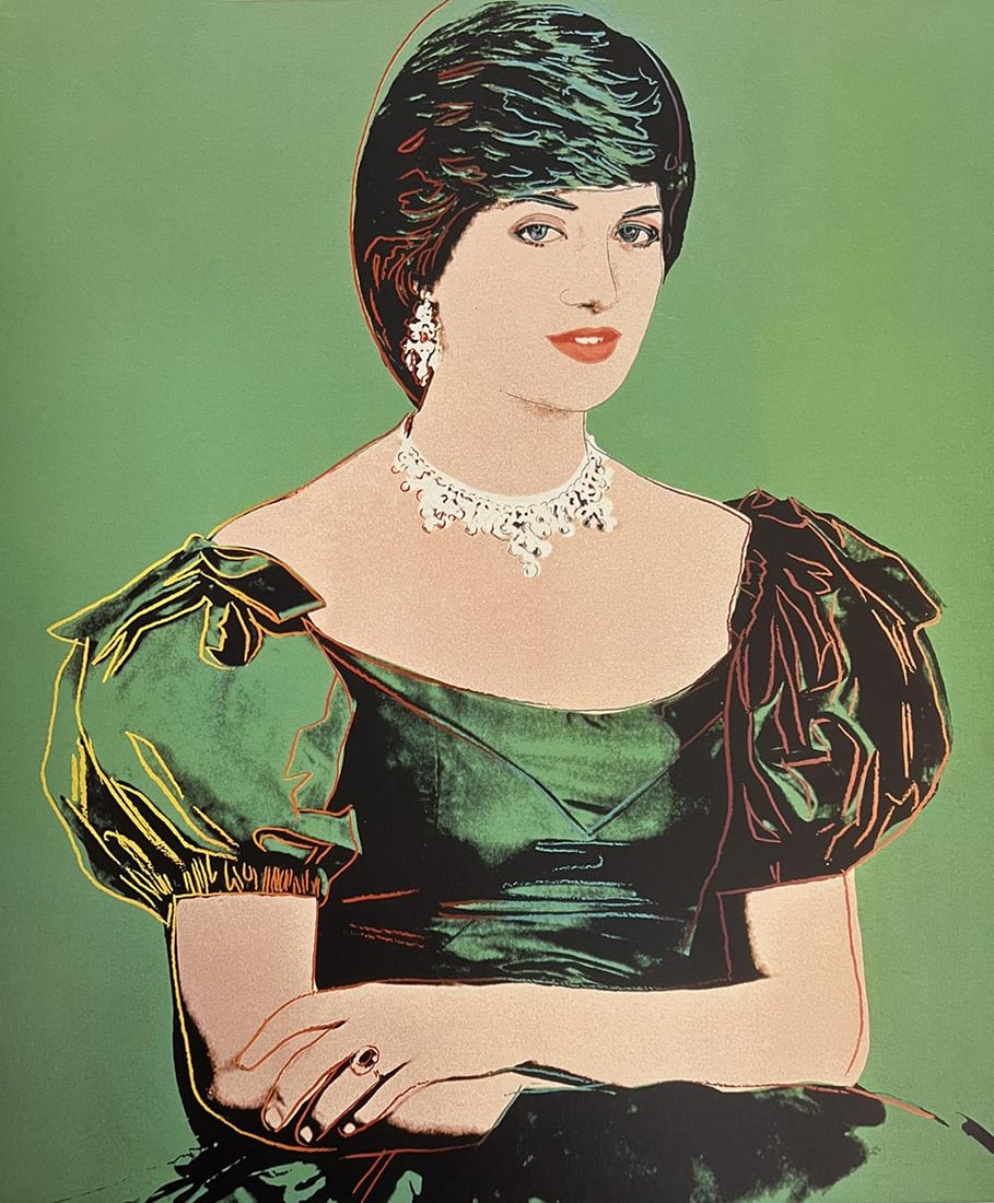 Andy Warhol, Princess Diana, 1982: Photographer: Andy Warhol, born Andrew Warhola Jr.; August 6, 1928 â€“ February 22, 1987) was an American visual artist, film director, producer, and leading figure in the pop art movement. Subje