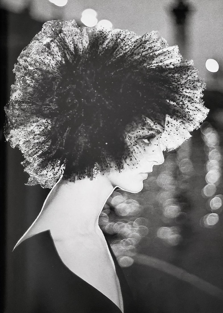 Richard Avedon, Carmen, Hat by Lanvin-Castillo, Pont Alexandre III, Paris, 1954: Photographer: Richard Avedon (American, 1923 - 2004) - internationally renowned portrait and fashion photographer, one of the most important and influential photographers during the last half of the t