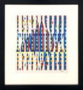 Yaacov Agam LOVE STAR OF DAVID 1978