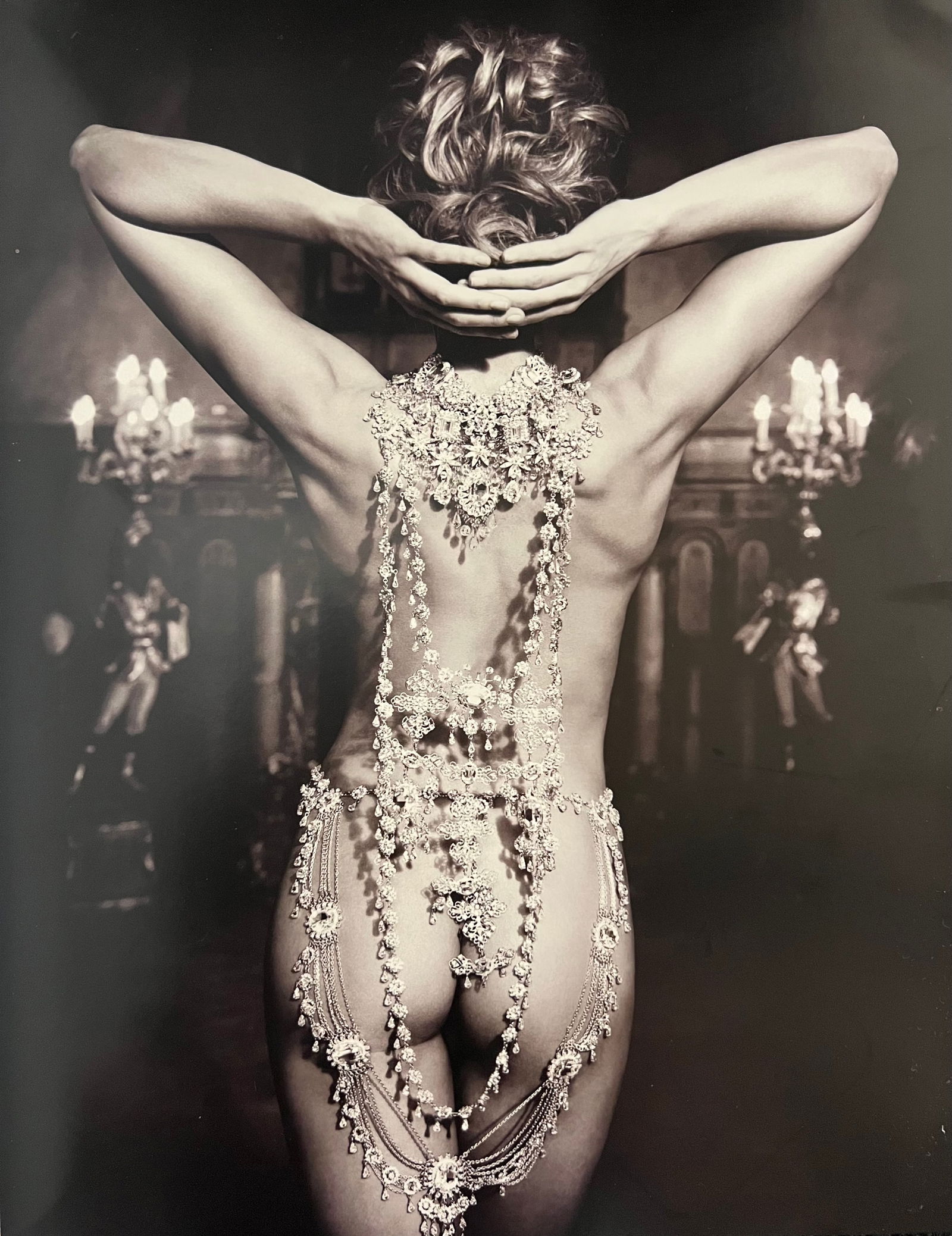 MARC LAGRANGE - MILLIONAIRE WOMAN, 2009: Photographer: Marc Lagrange was a Belgian photographer known for his nude portraits of female figures. Lagrange created dream-like and fantastical narrative pictures populated by beautiful nudes that